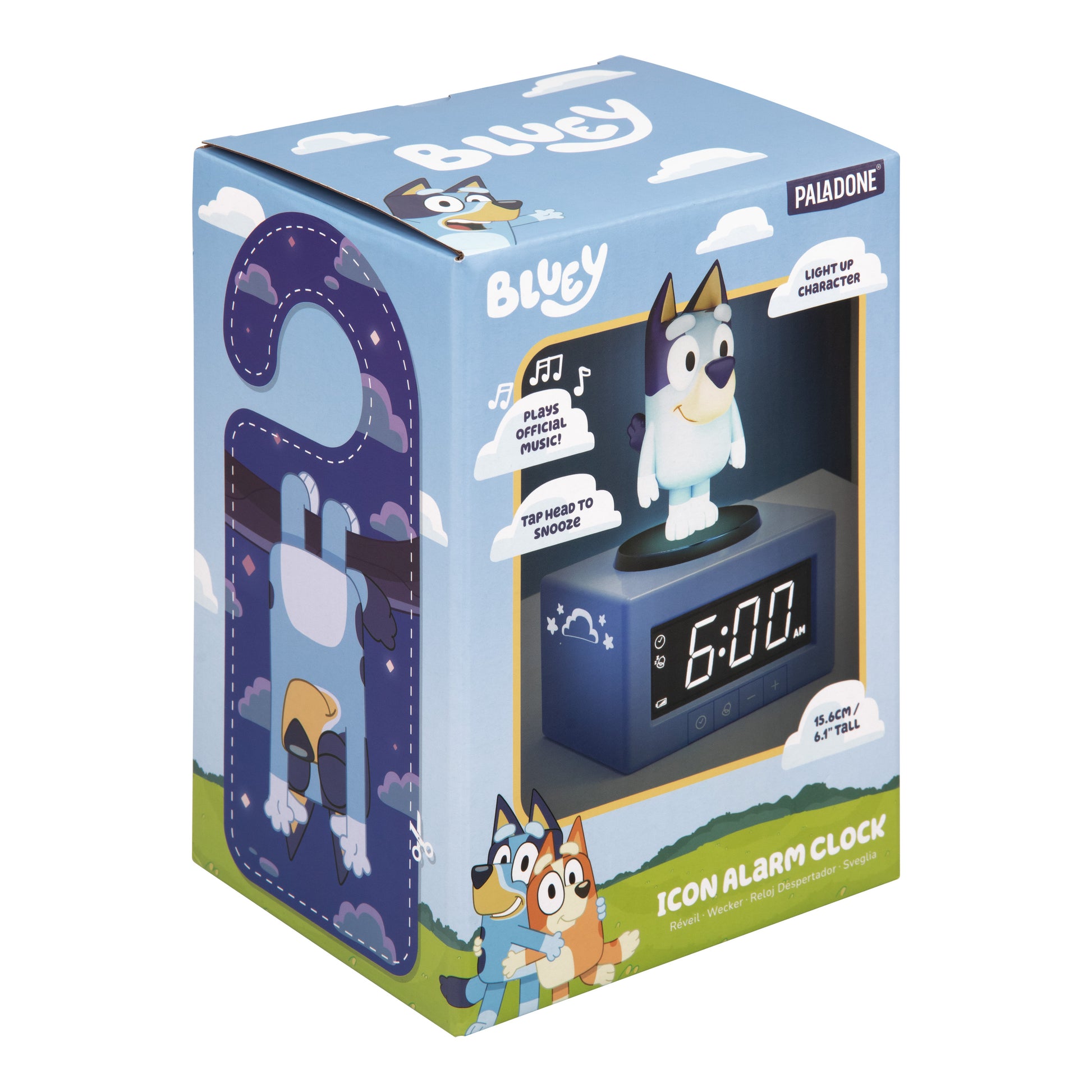 Reloj Despertador de Bluey Lámpara de Noche Original - Fan Army