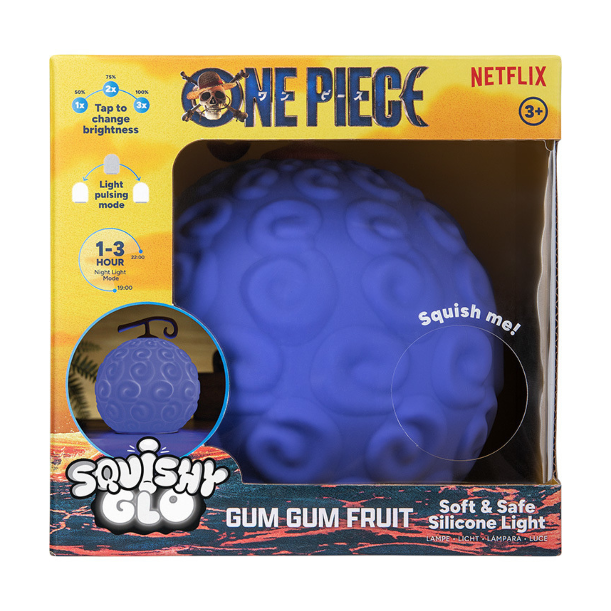 One Piece Squish me Gum Gum Fruit - Fan Army