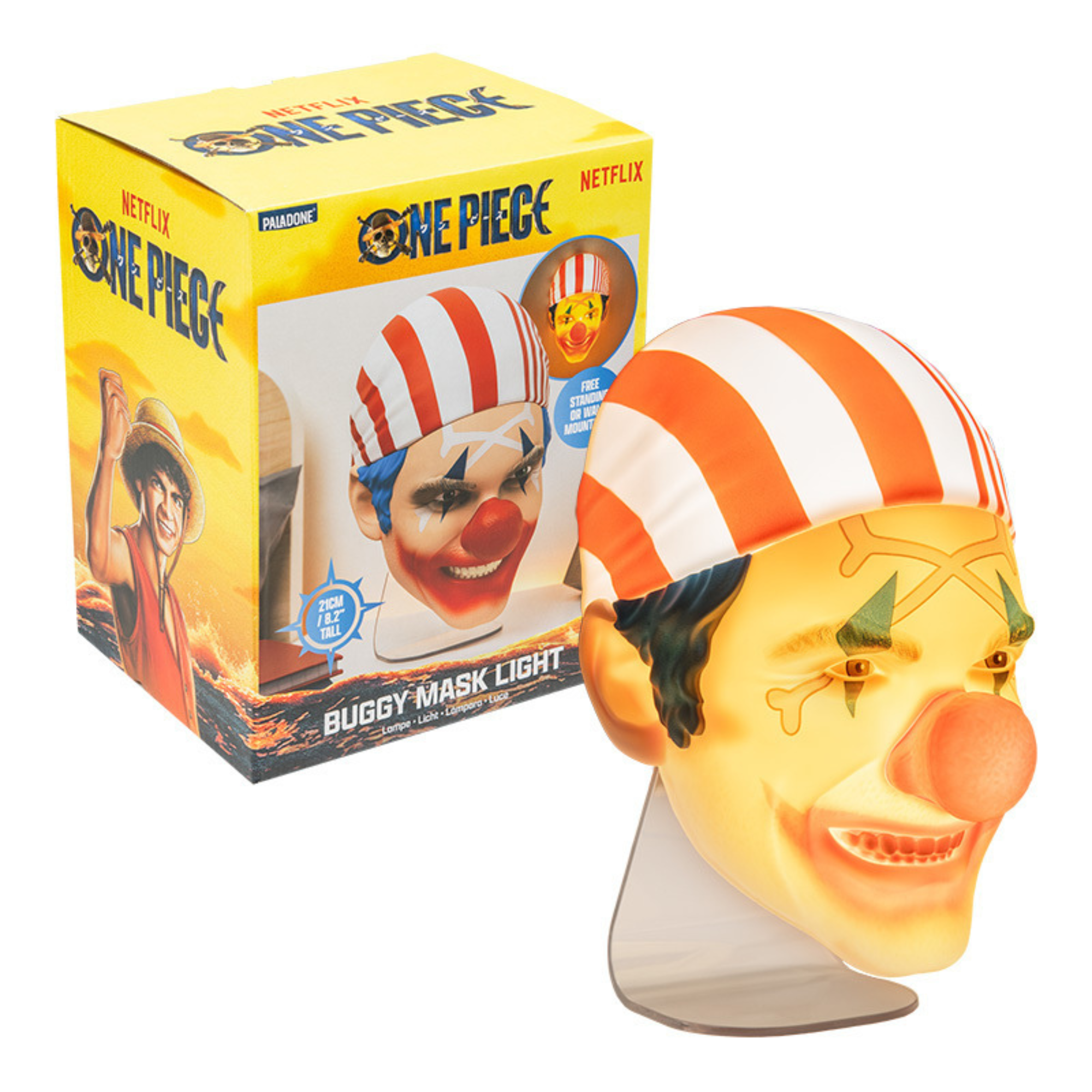 Lámpara One Piece Buggy Mask Light
