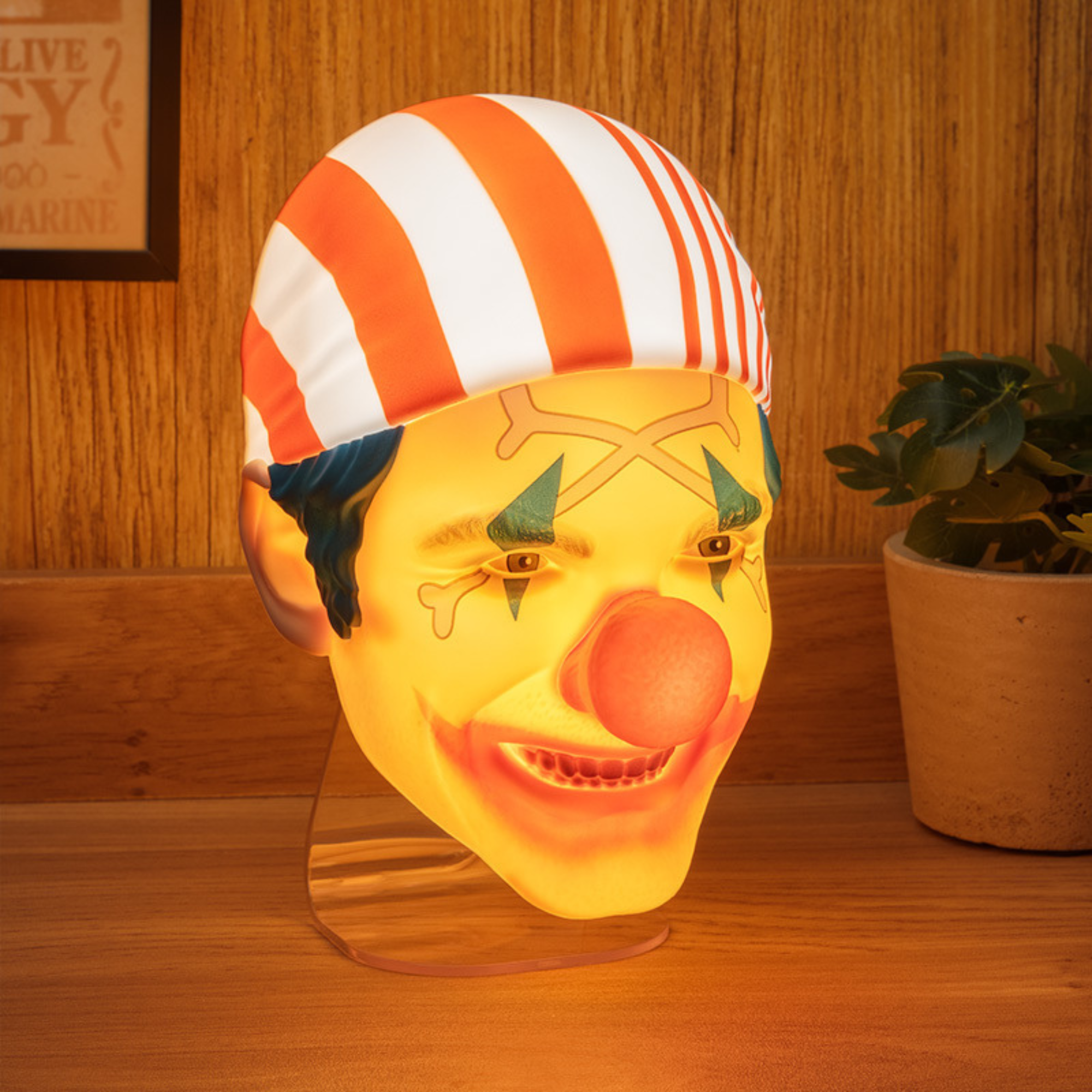 Lámpara One Piece Buggy Mask Light