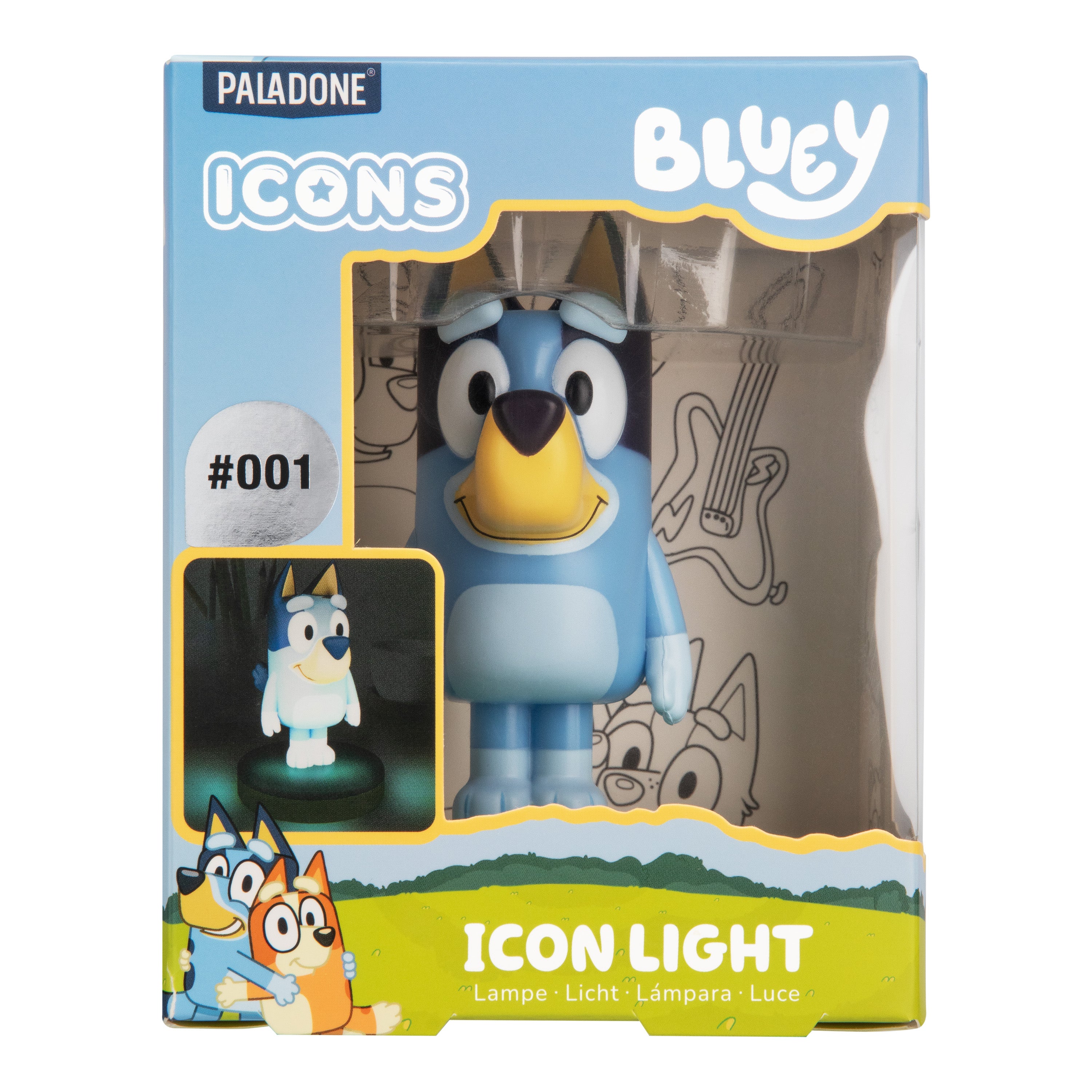 Lámpara Bluey Icon Luz de Noche Original