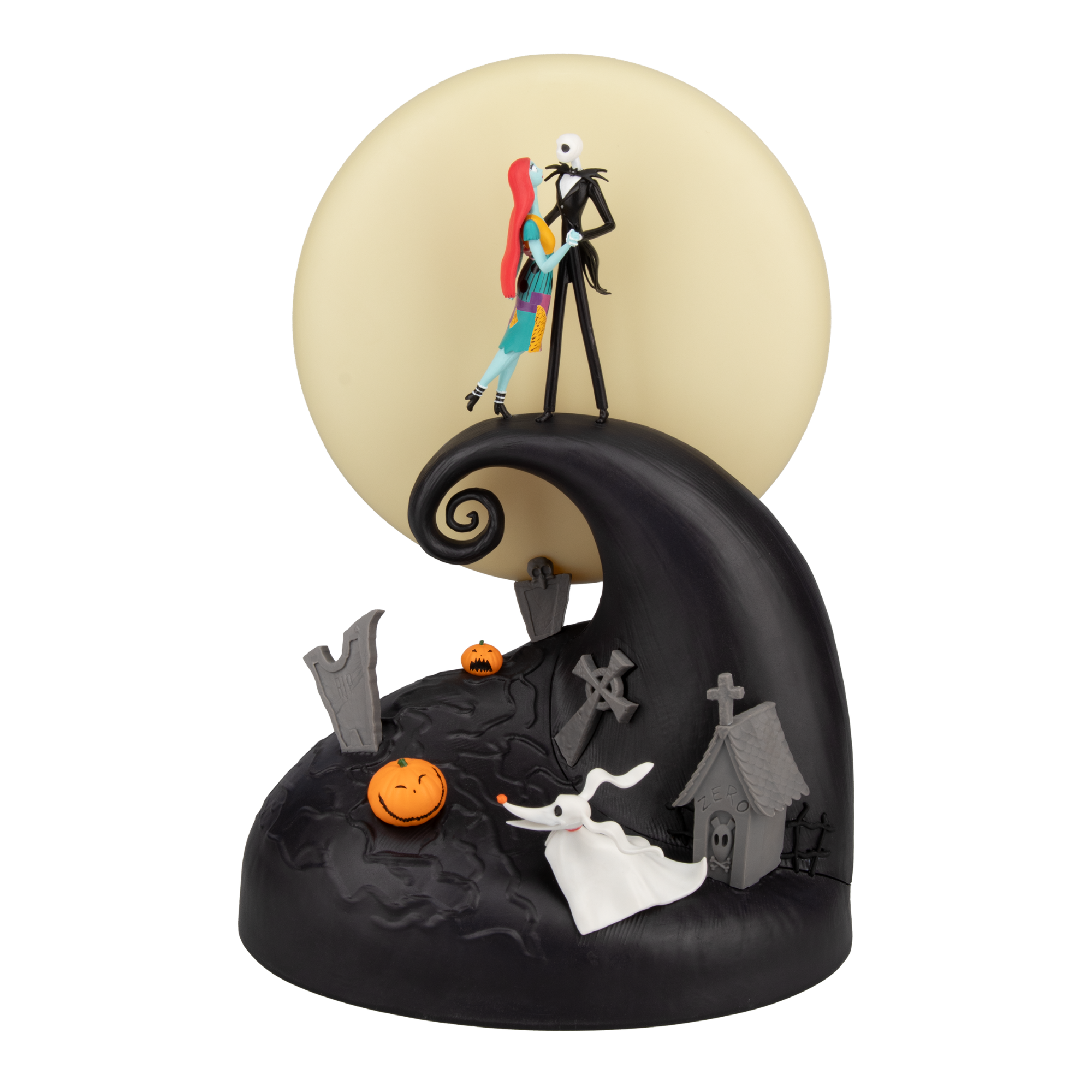 Lámpara Diorama Jack & Sally LED Nightmare Before Christmas