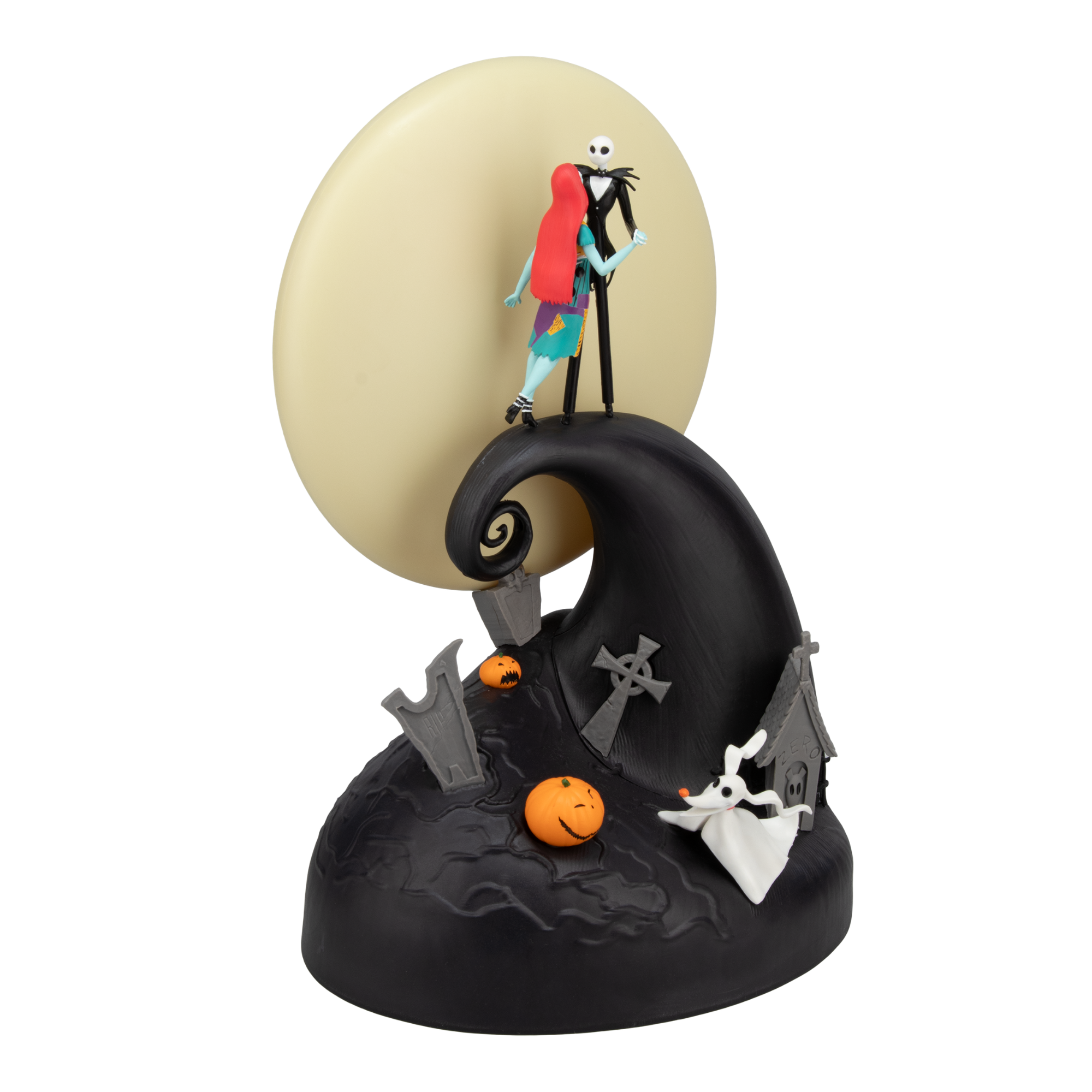 Lámpara Diorama Jack & Sally LED Nightmare Before Christmas