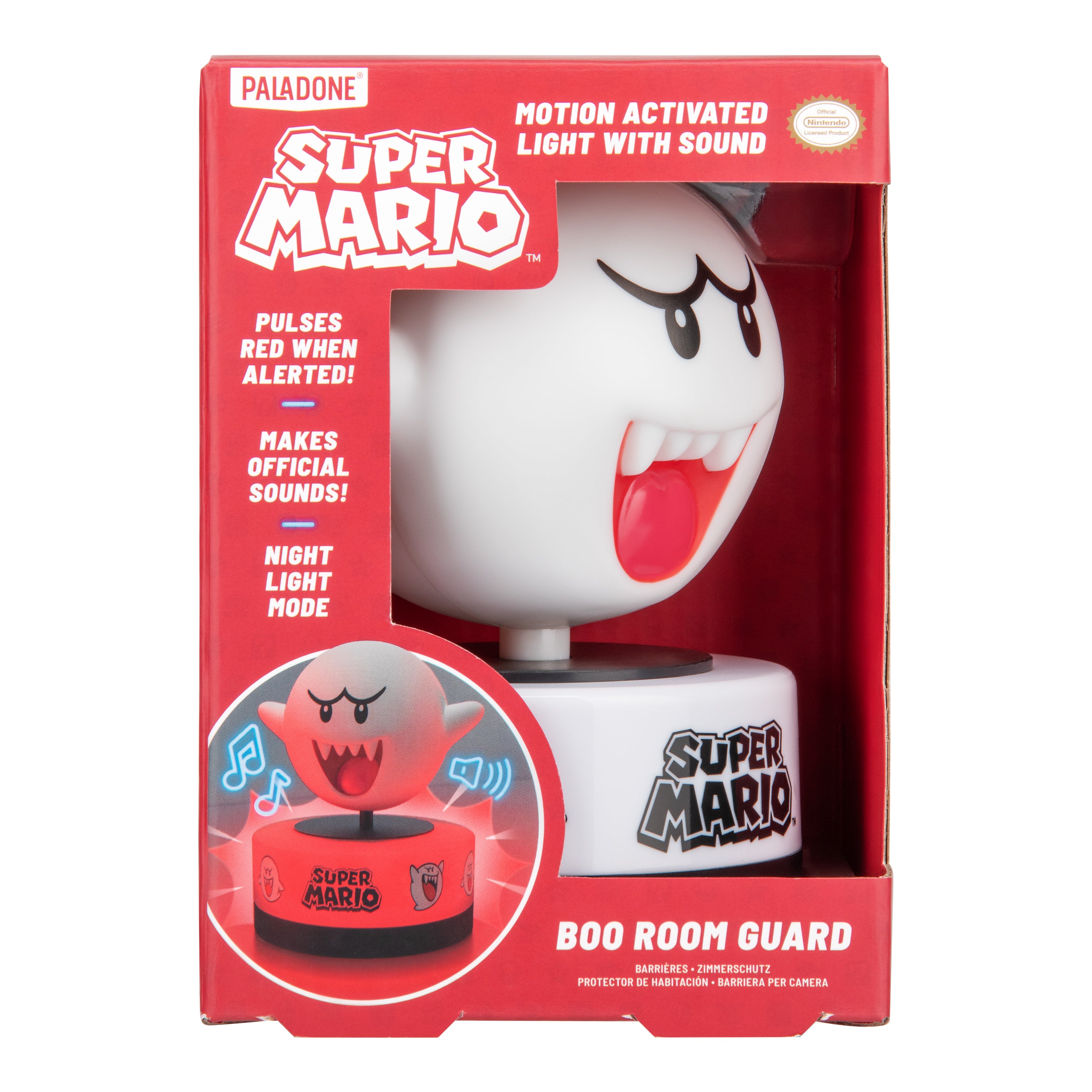 Lámpara de Boo Room Guard Super Mario Luz de Noche Original