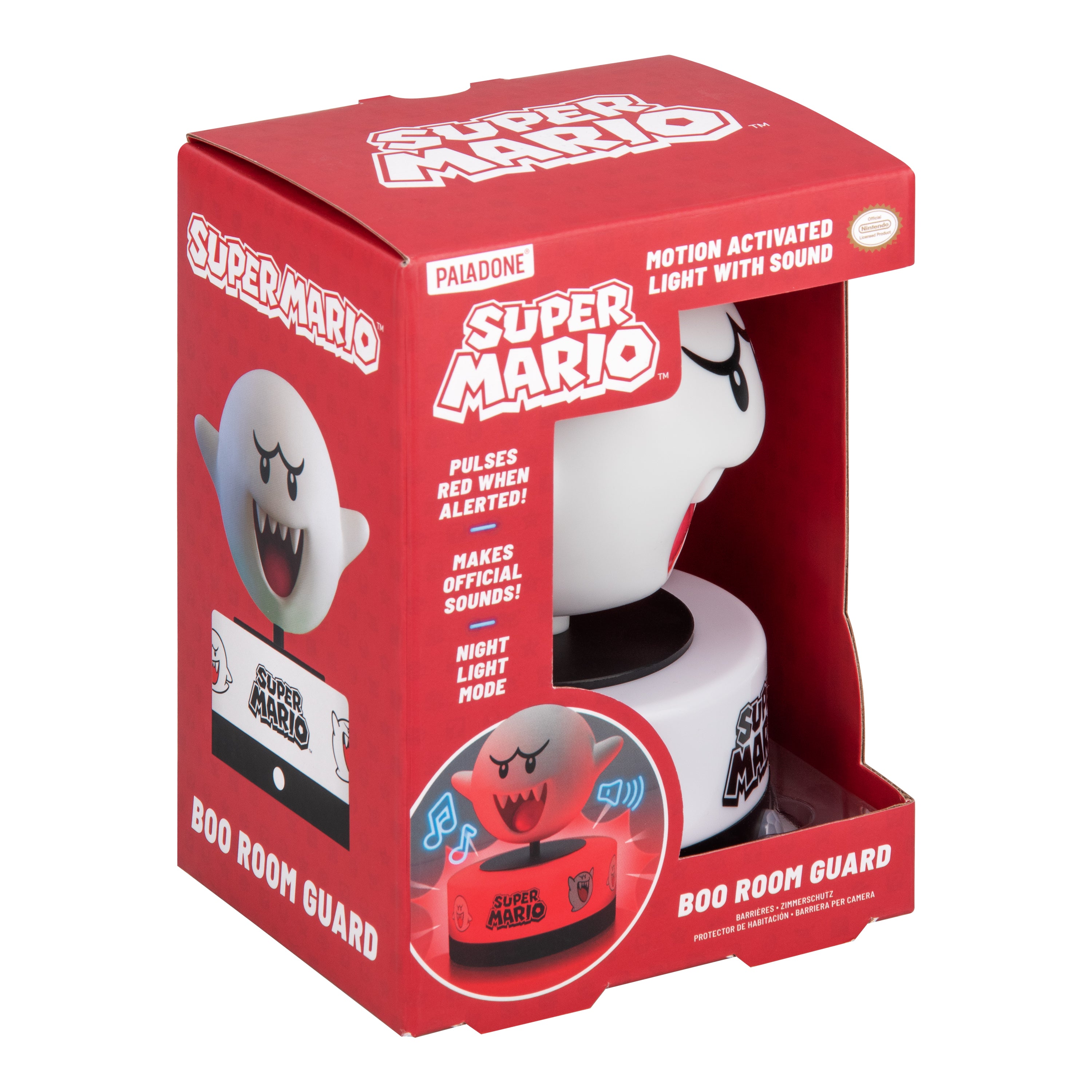 Lámpara de Boo Room Guard Super Mario Luz de Noche Original