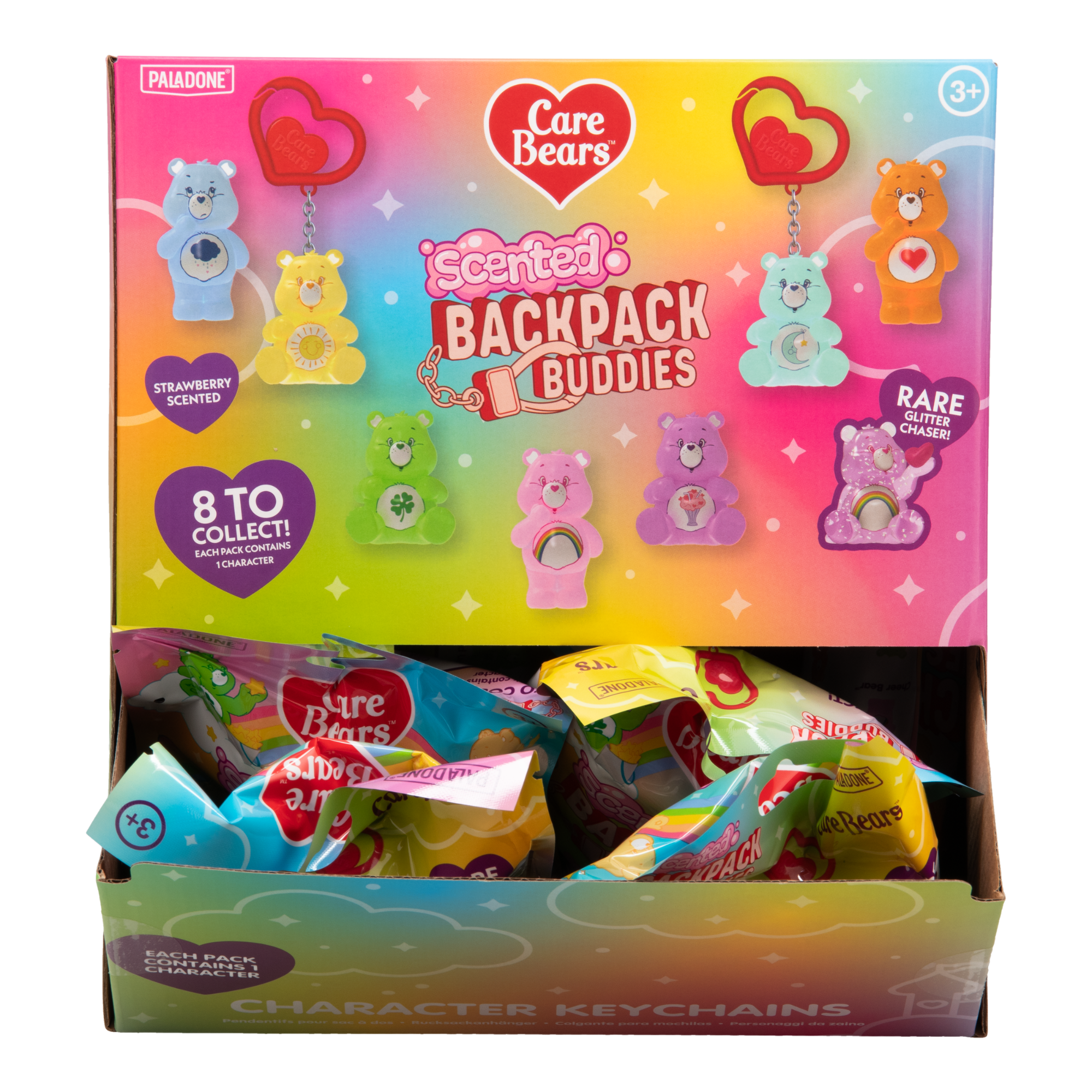 Care Bears Backpack Buddies Aromáticos Llavero Sorpresa Coleccionable Blind Bag Oficial