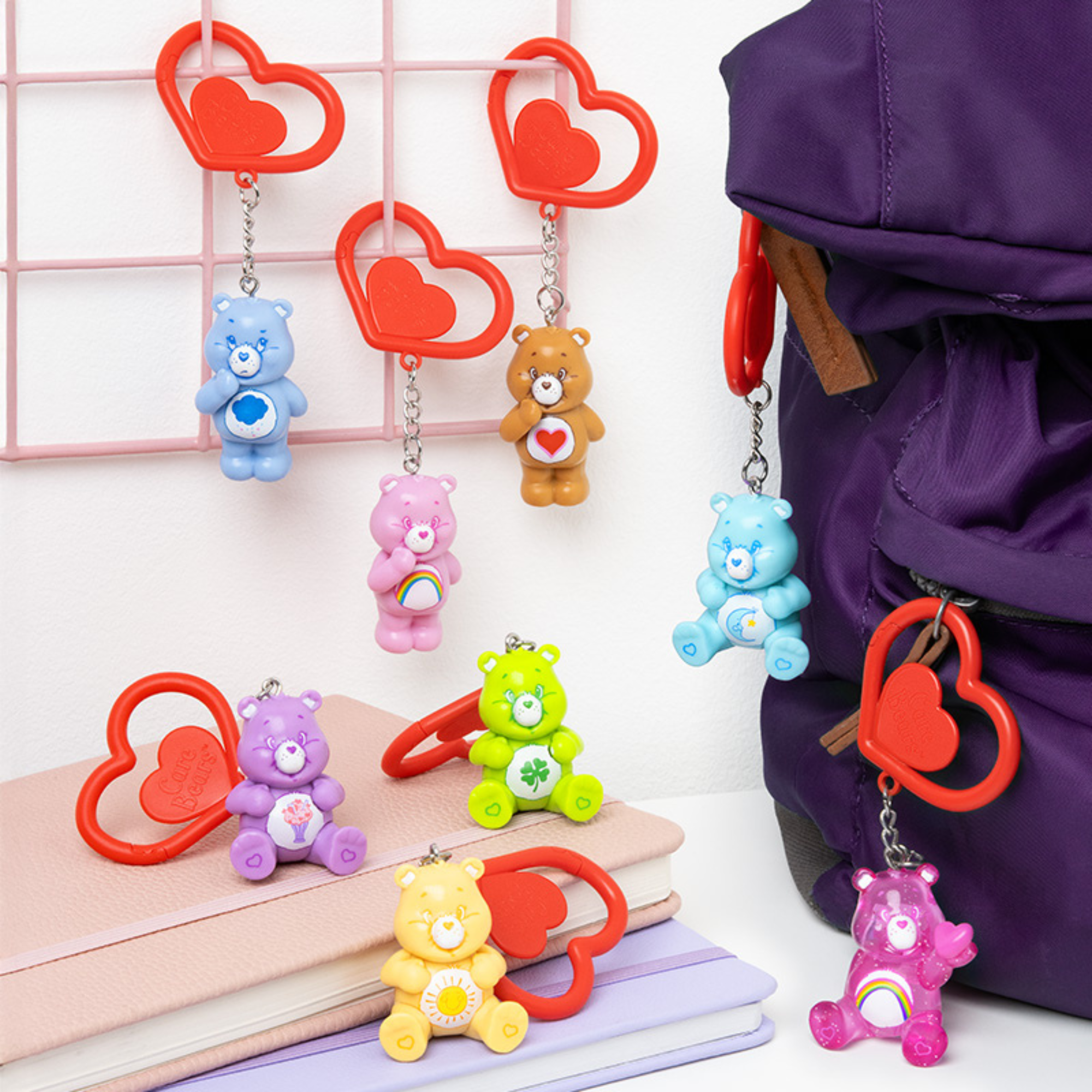 Care Bears Backpack Buddies Aromáticos Llavero Sorpresa Coleccionable Blind Bag Oficial