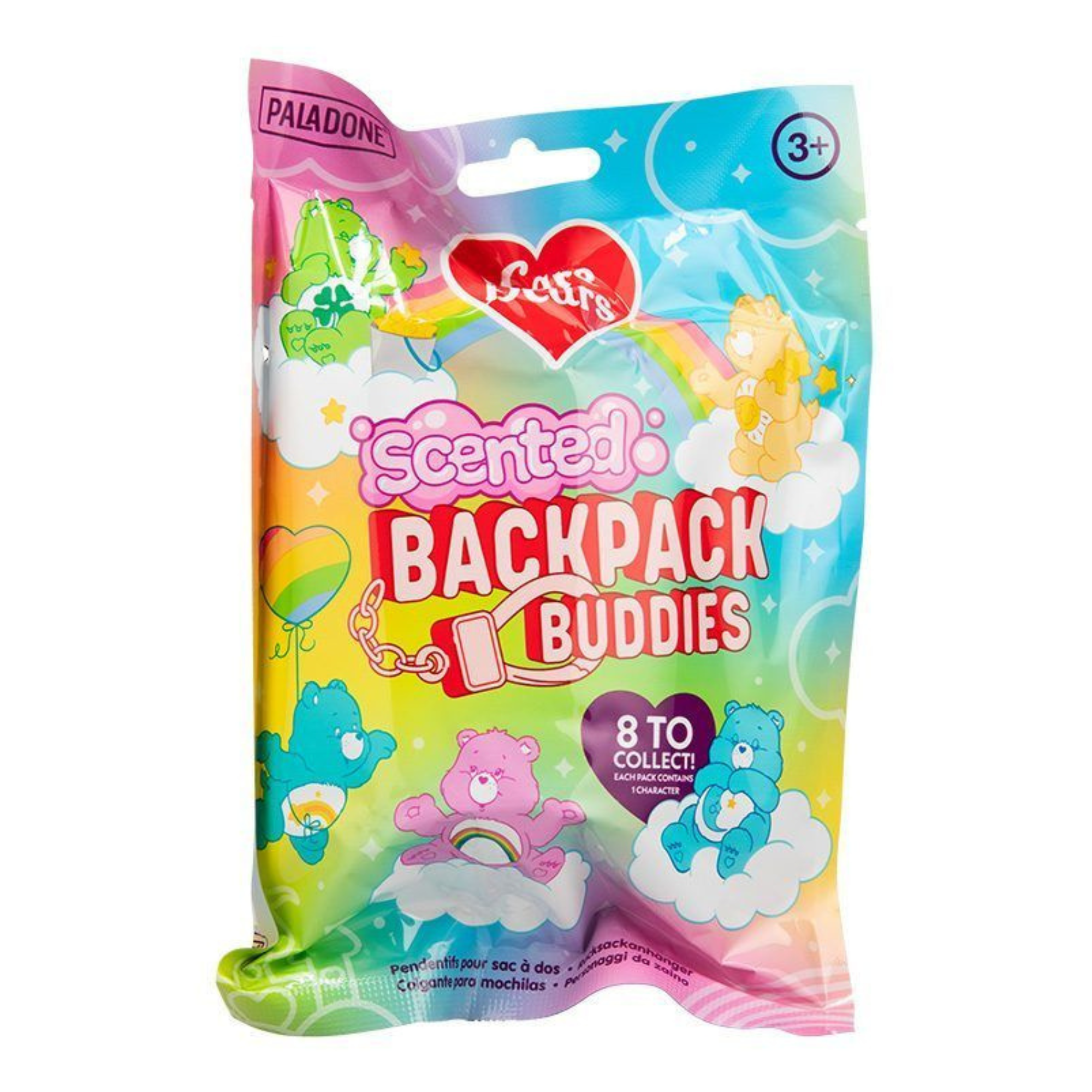 Care Bears Backpack Buddies Aromáticos Llavero Sorpresa Coleccionable Blind Bag Oficial