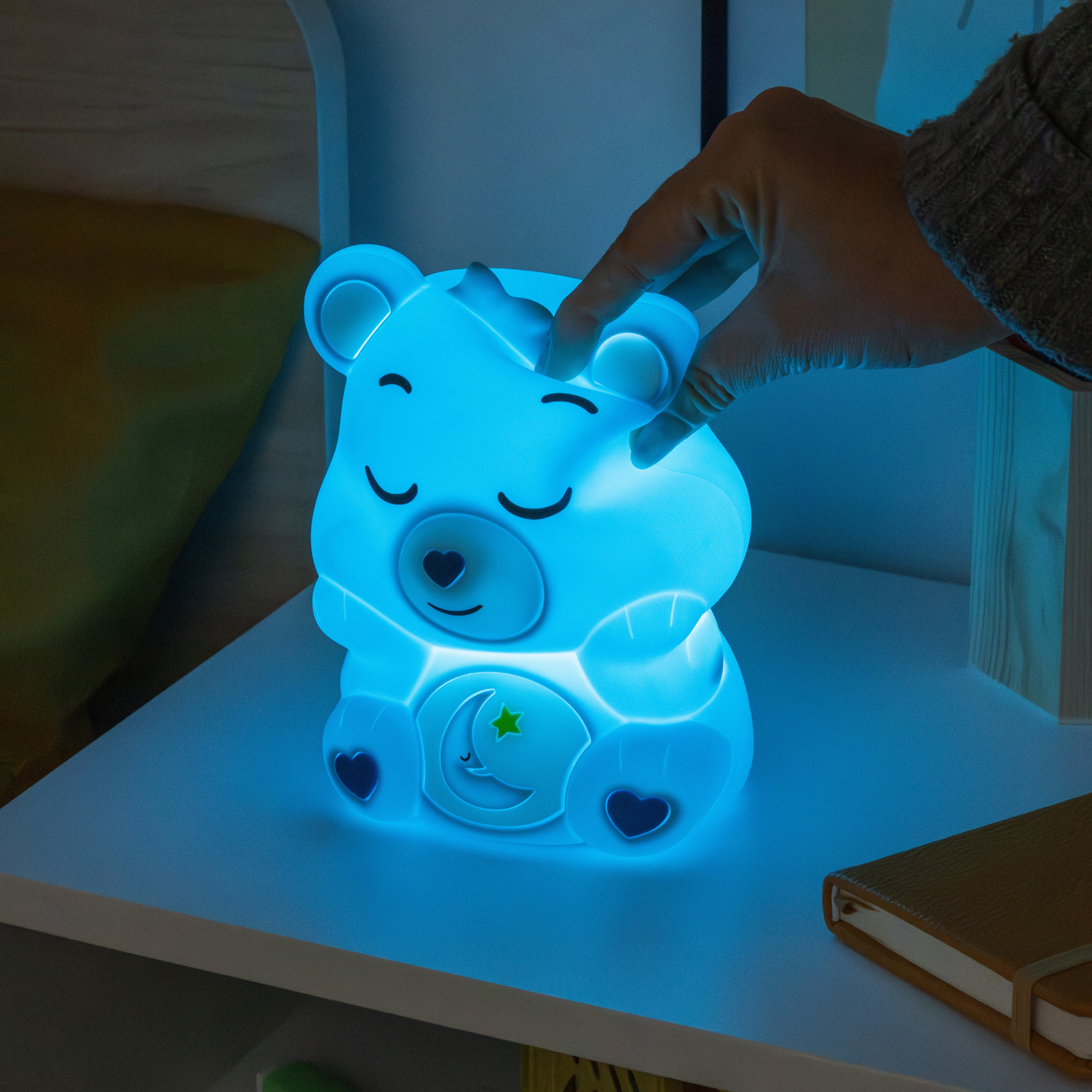 Lámpara Care Bears Bedtime Bear SquishyGlo Oficial - Fan Army