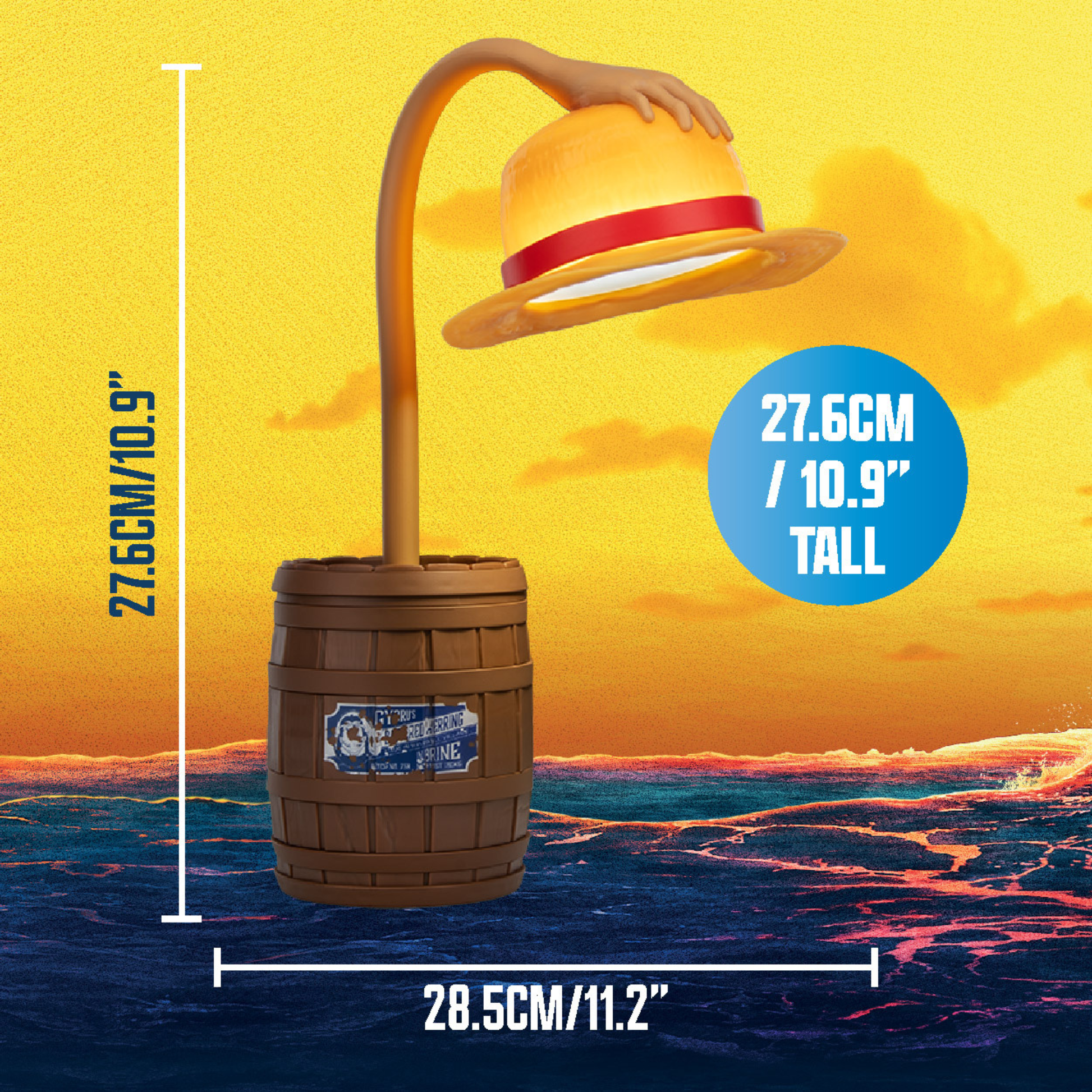 Lámpara de Escritorio One Piece Oficial Luffy - Fan Army