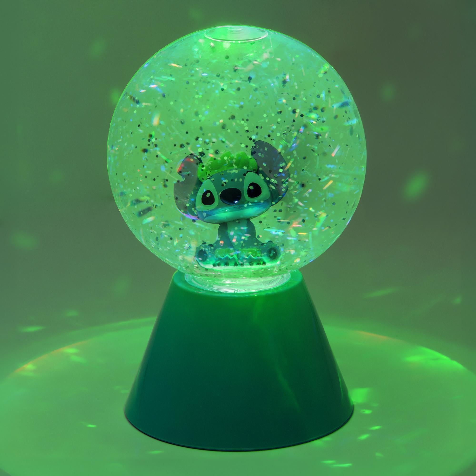 Stitch Lampara Led Glitter Azul - Fan Army