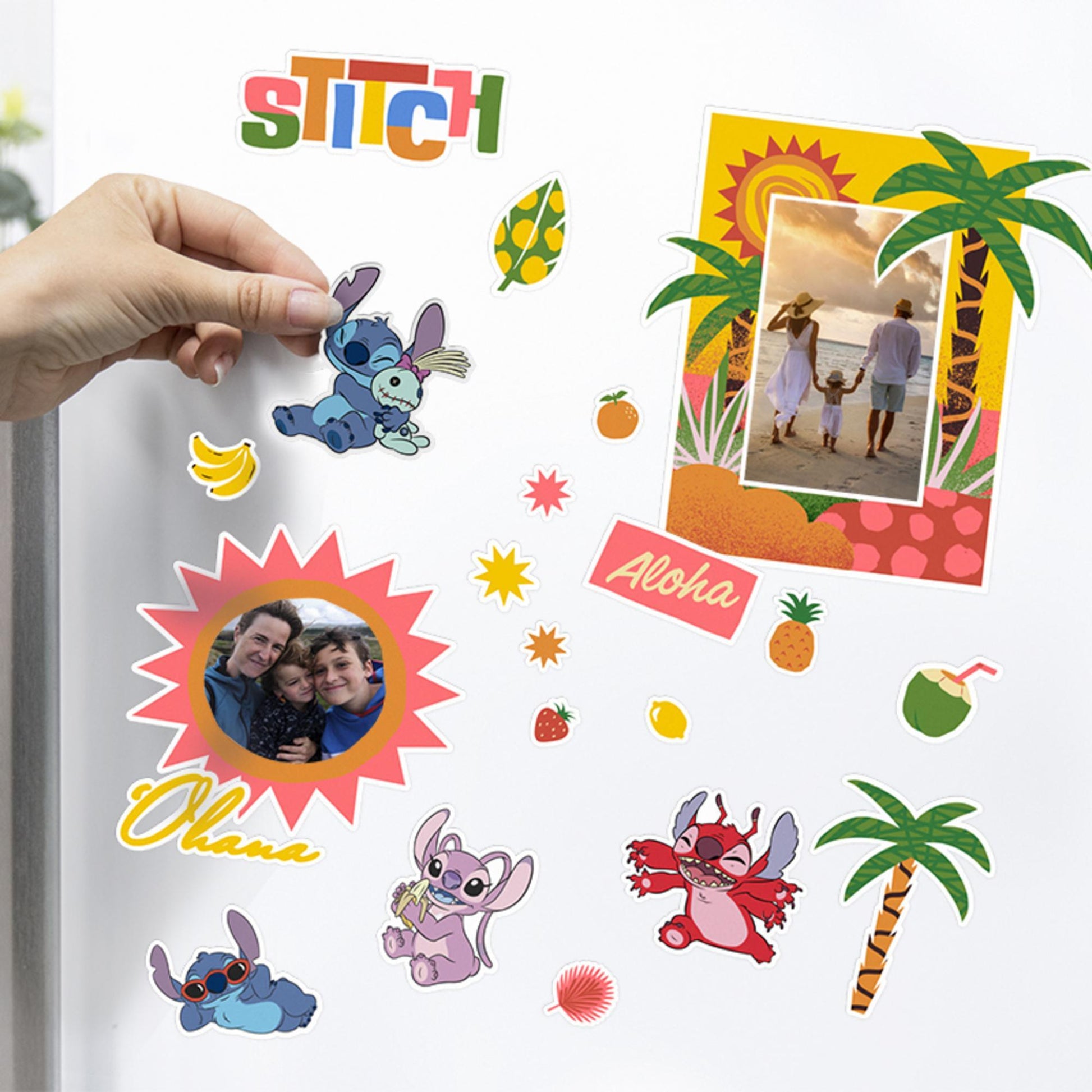Lilo & Stitch imanes para refrigerador - Fan Army