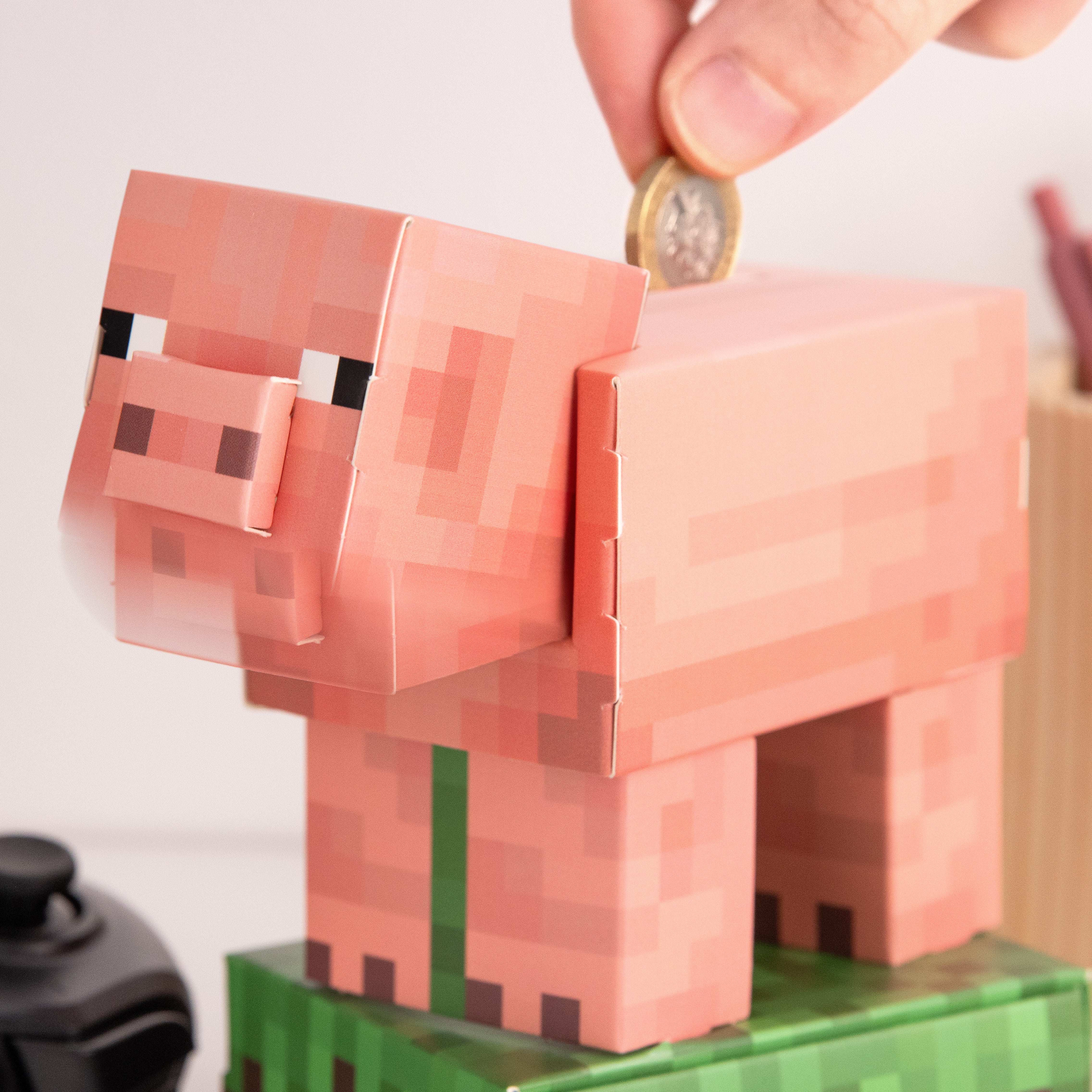 Kit Para Hacer Tu Propia Alcancía de Pig Minecraft Original