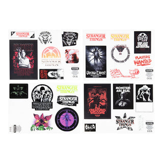 Stranger Things 5 Glow in the Dark Stickers - Fan Army