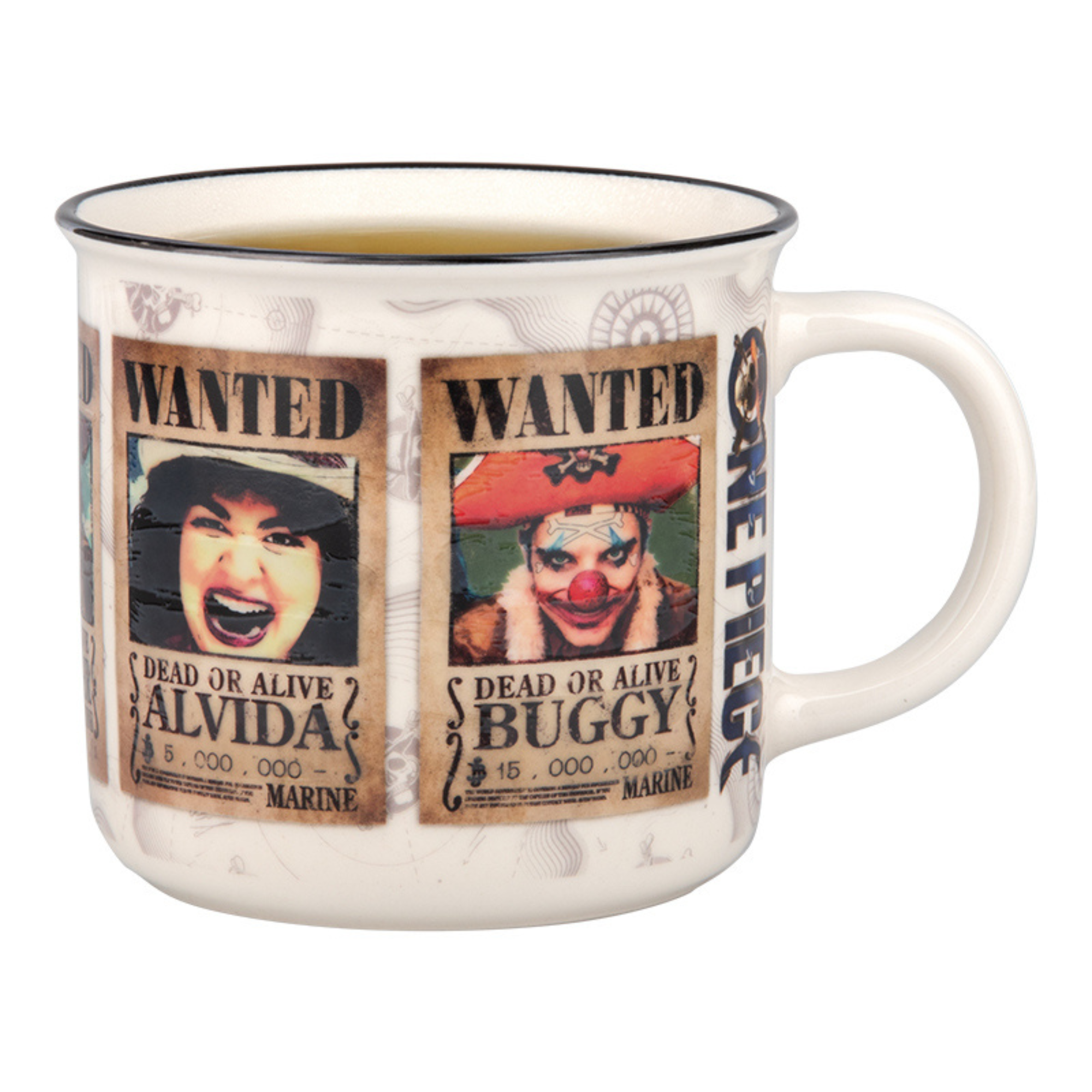 Taza Térmica One Piece Wanted Oficial 350 ml