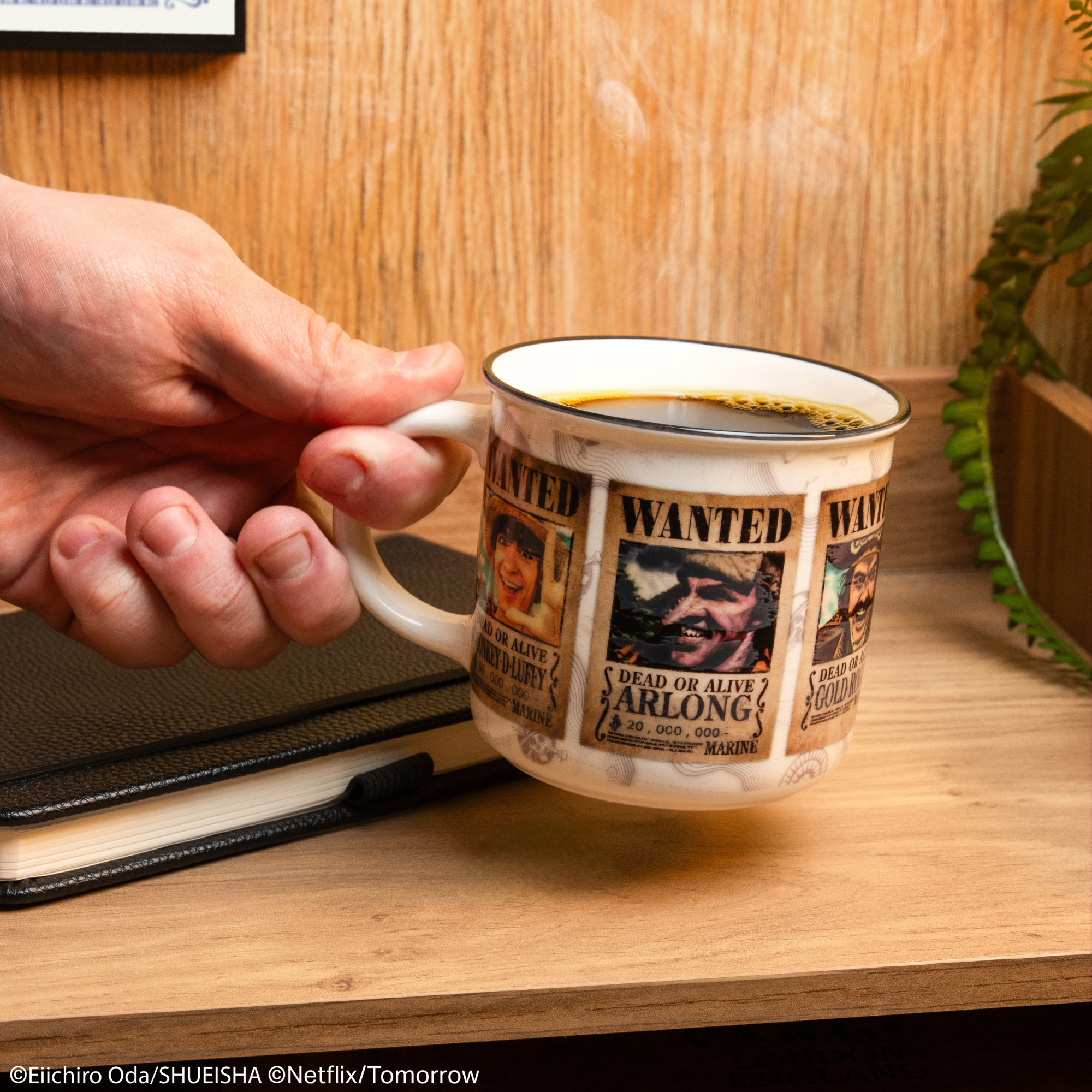 Taza Térmica One Piece Wanted Oficial 350 ml
