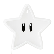 Lámpara Neon Super Mario Star LED 24 cm | Luz Amarilla | Decoración Gamer USB