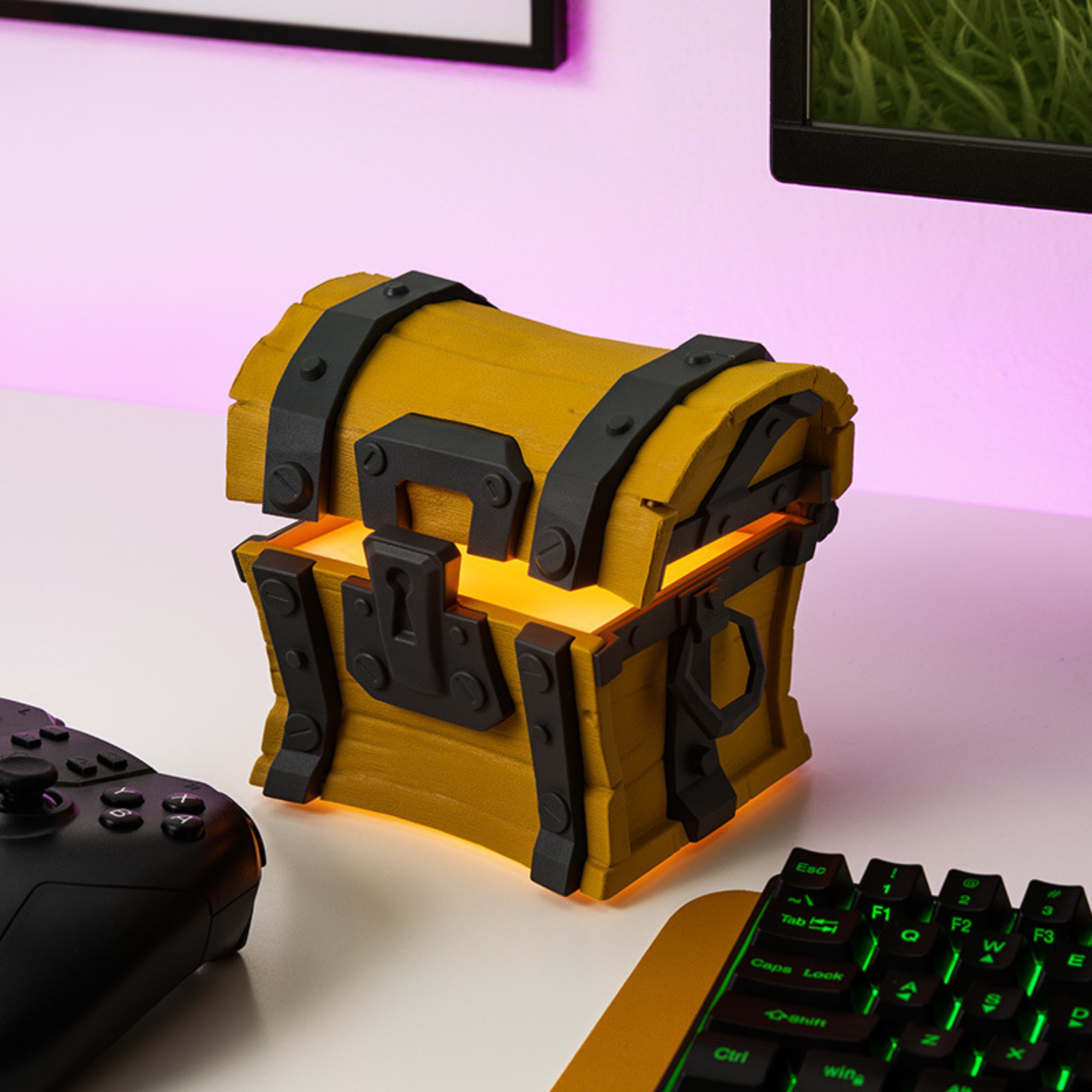 Lámpara Cofre Fortnite LED