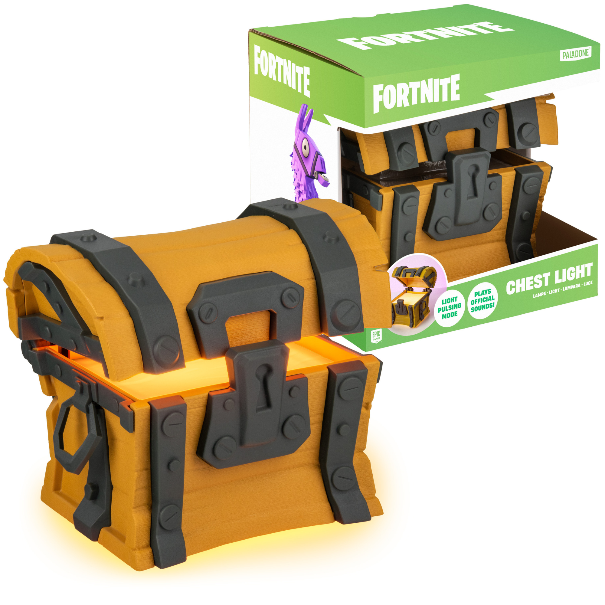 Lámpara Cofre Fortnite LED