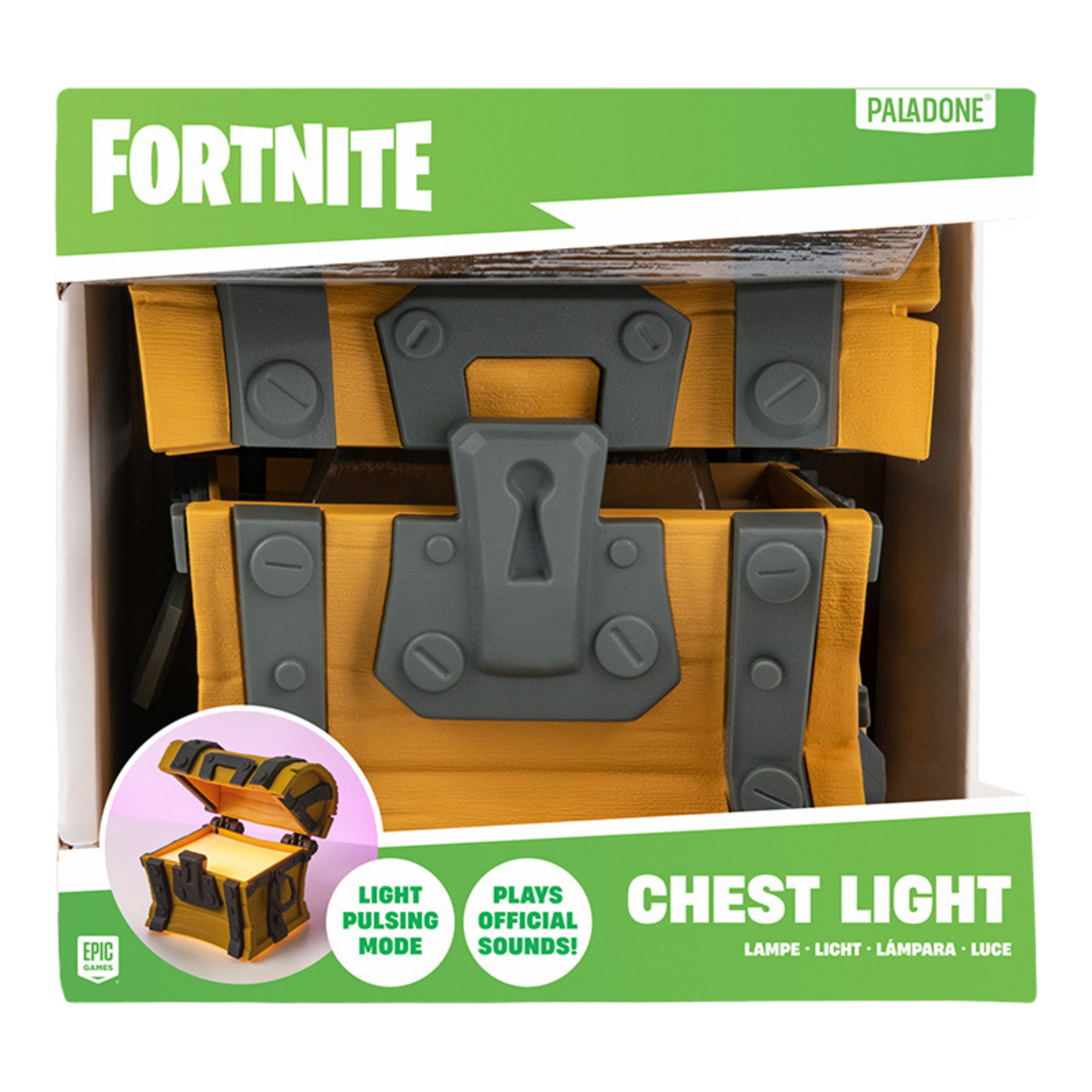 Lámpara Cofre Fortnite LED