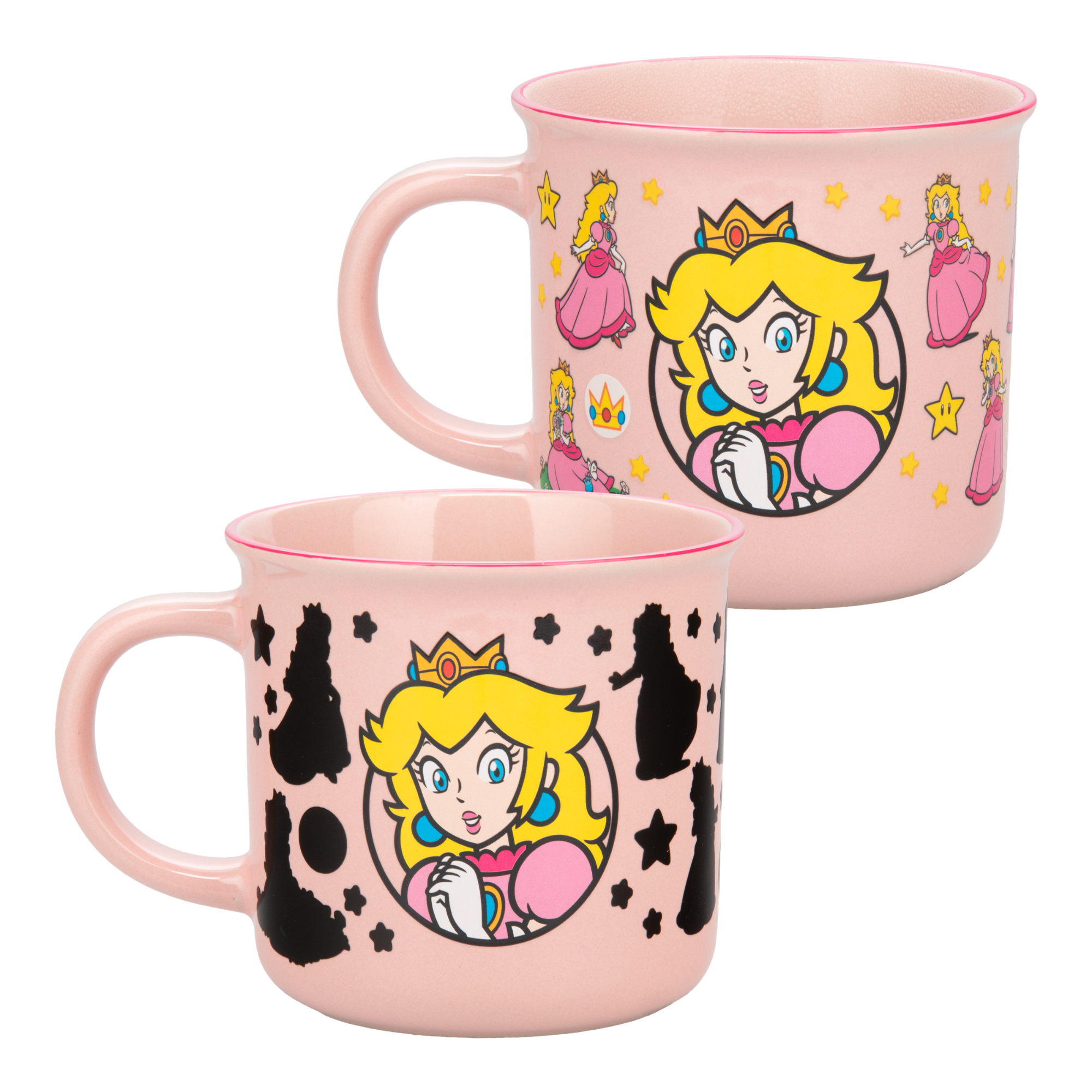 Taza Princess Peach Mágica 350 ml Heat Change Mug Super Mario Oficial