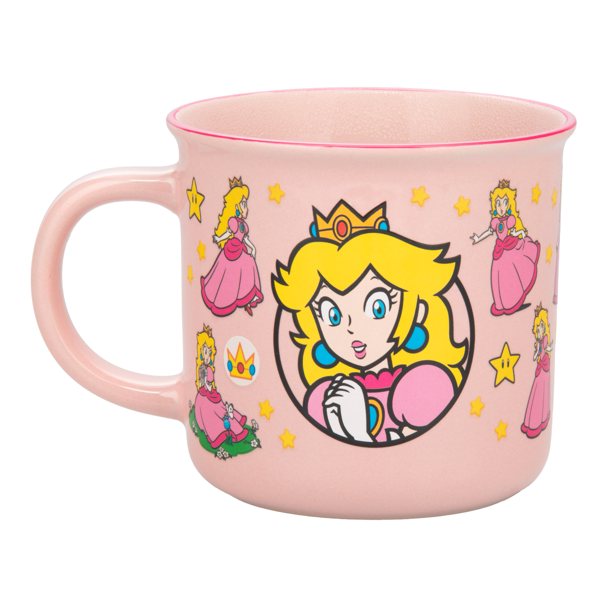 Taza Princess Peach Mágica 350 ml Heat Change Mug Super Mario Oficial