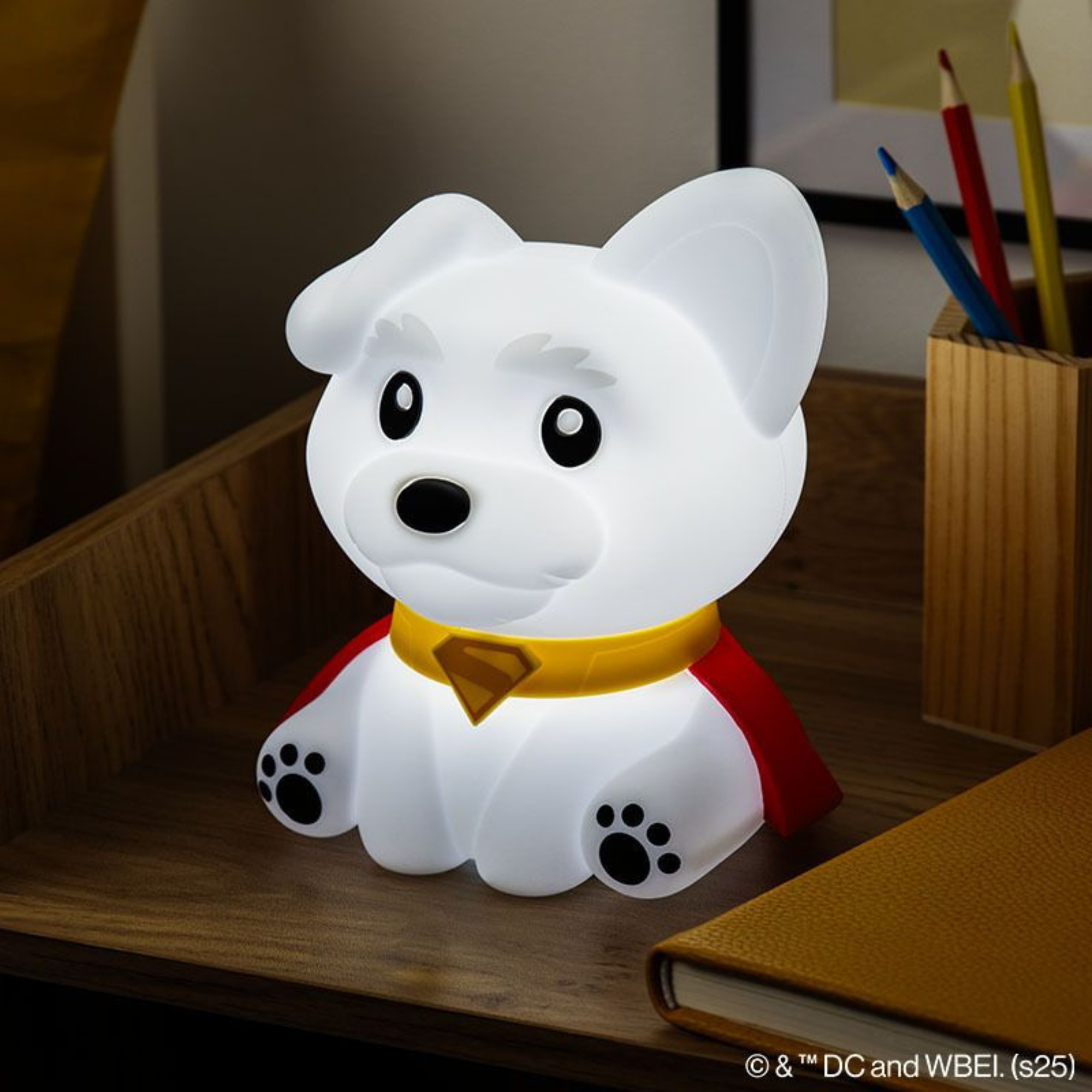 Superman Krypto SquishyGlo Light Lámpara Recargable
