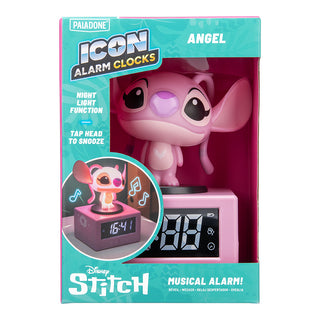 Reloj Despertador de Angel Icon Stitch Lámpara Original - Fan Army