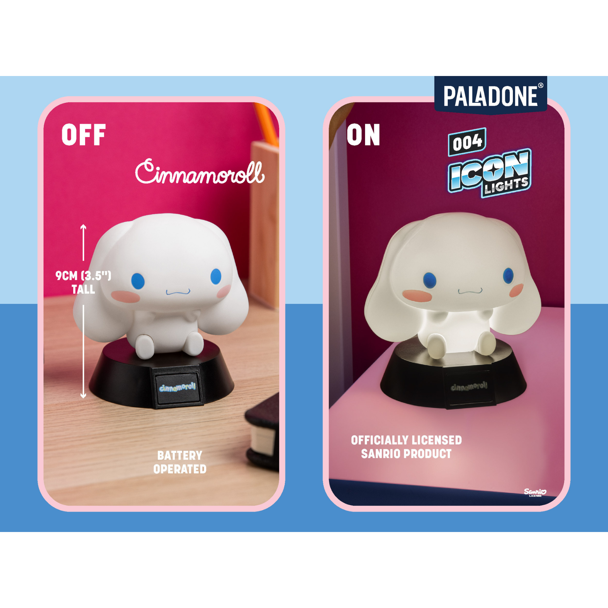 Lámpara Cinnamoroll LED Icon Kawaii