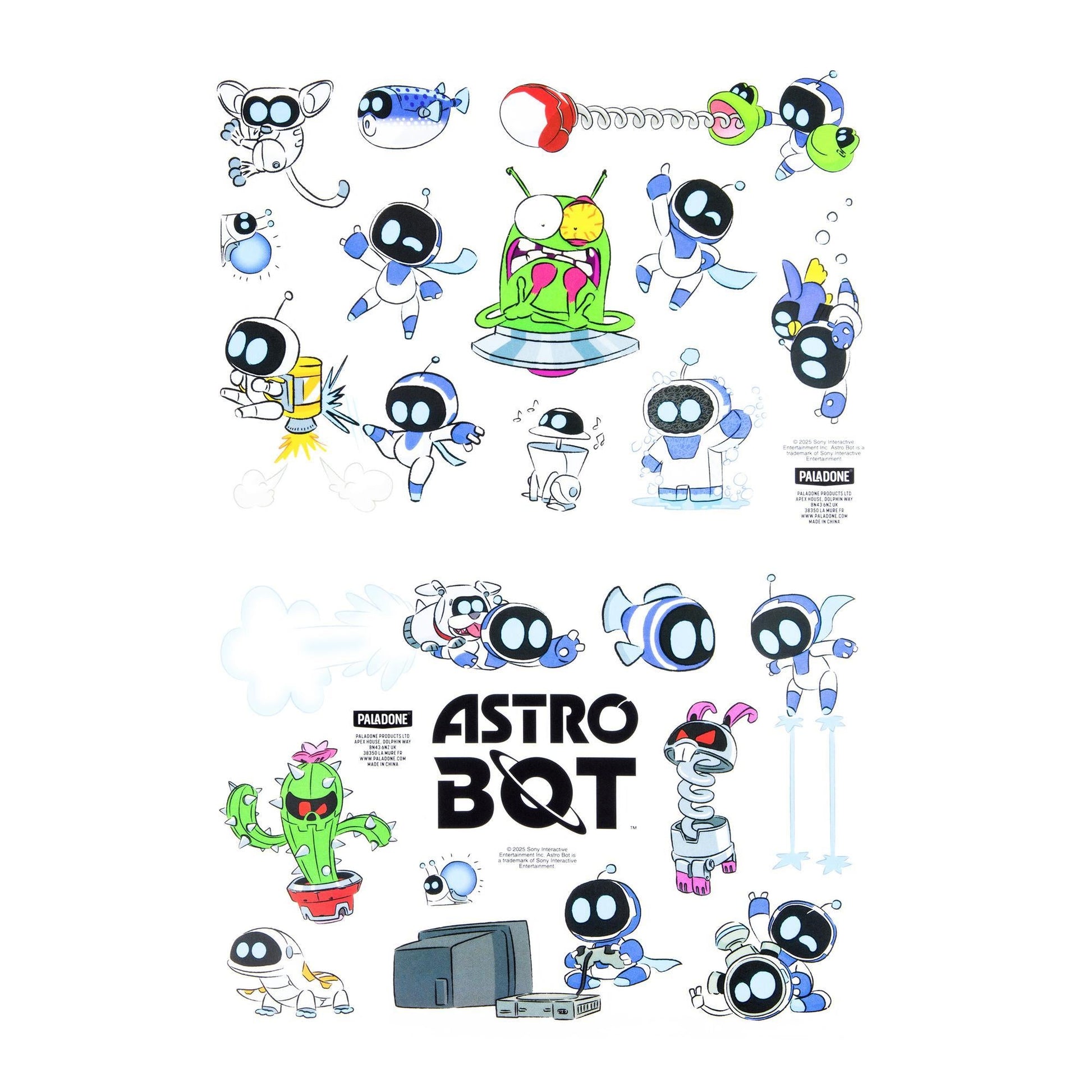 Set Stickers Atro Bot - Fan Army