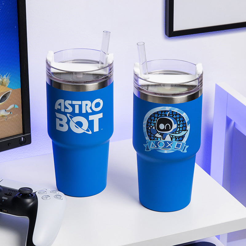 Vaso térmico con popote Astro Bot de 600 ml - Fan Army