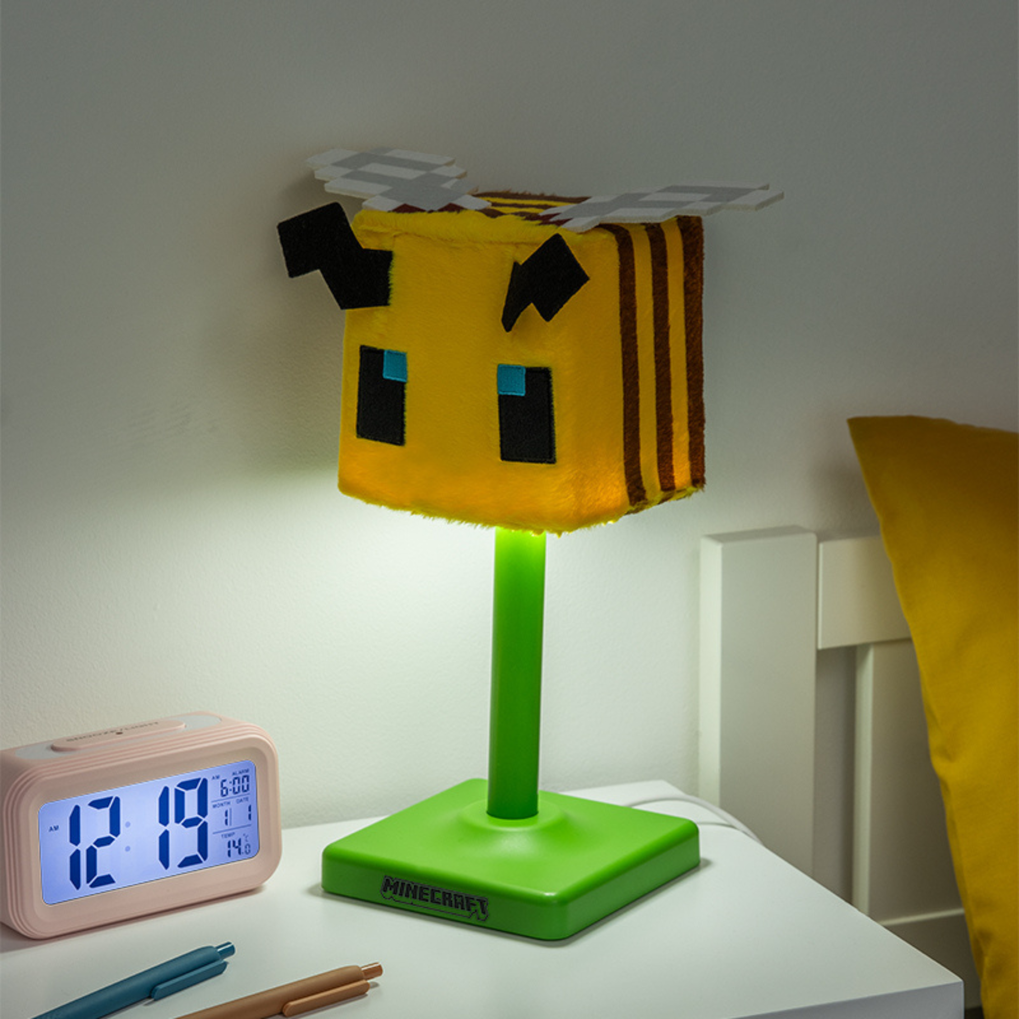 Lámpara Minecraft Bee SoftGlo LED Luz Decorativa USB Oficial
