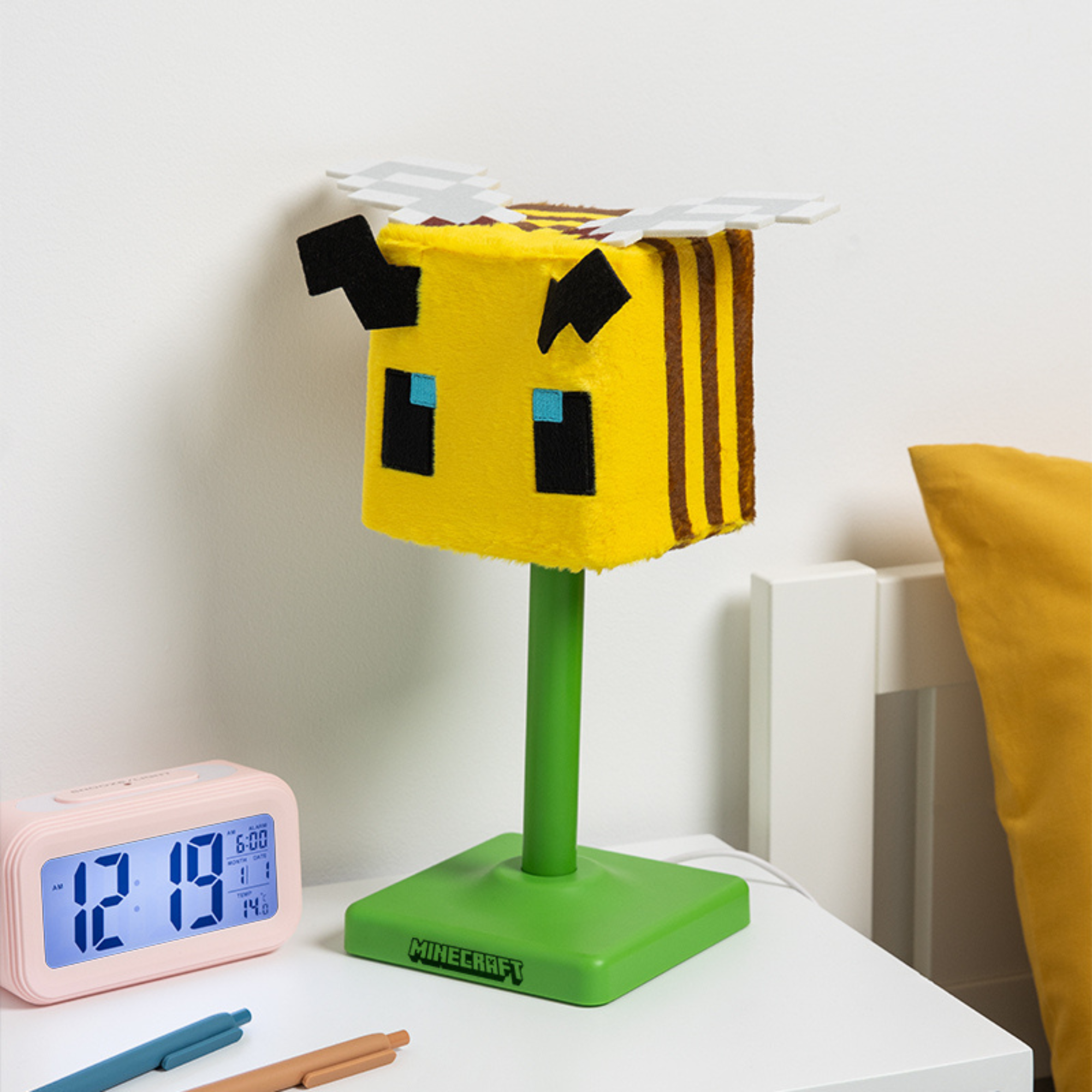 Lámpara Minecraft Bee SoftGlo LED Luz Decorativa USB Oficial
