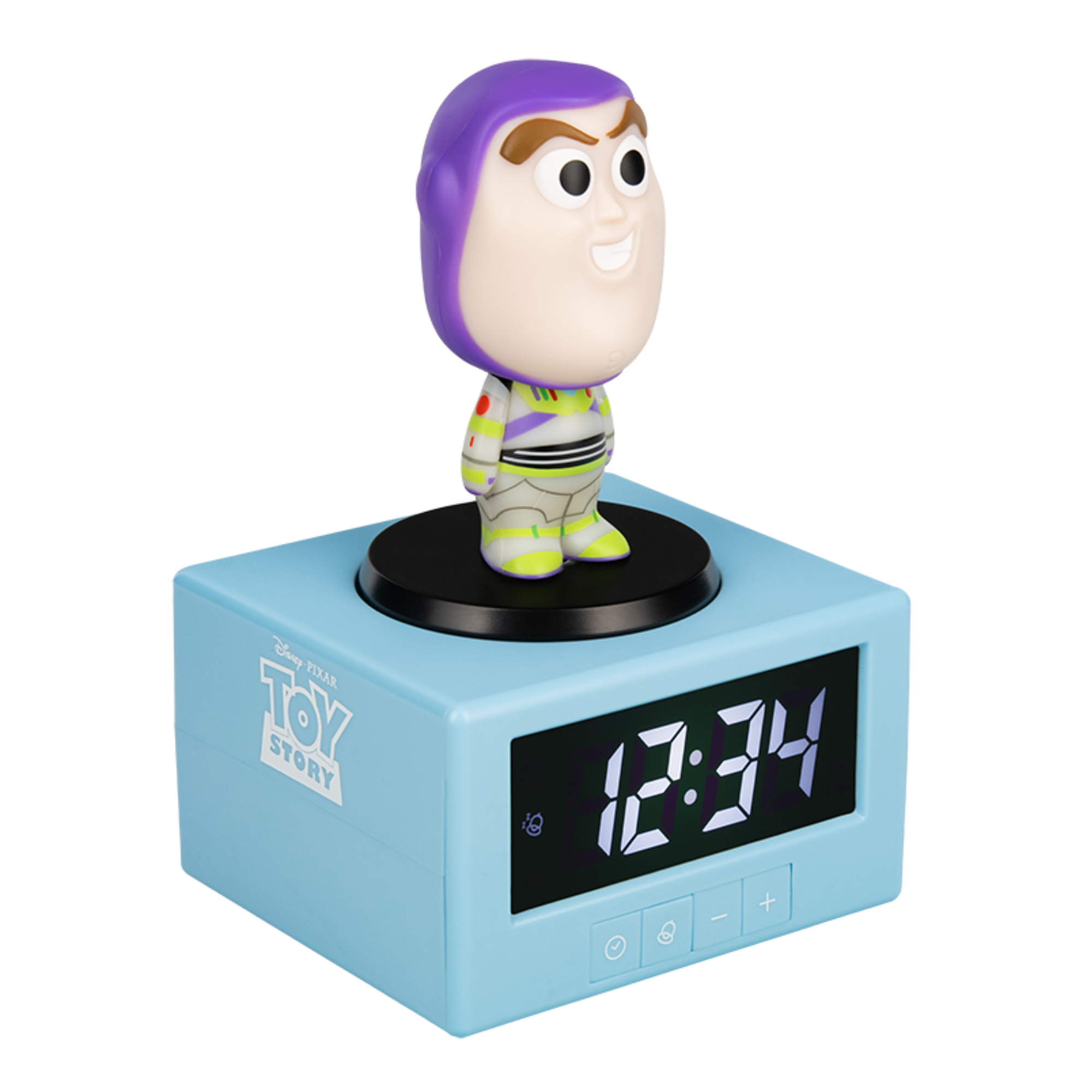 Despertador Buzz Lightyear con Luz Nocturna Reloj Digital Toy Story