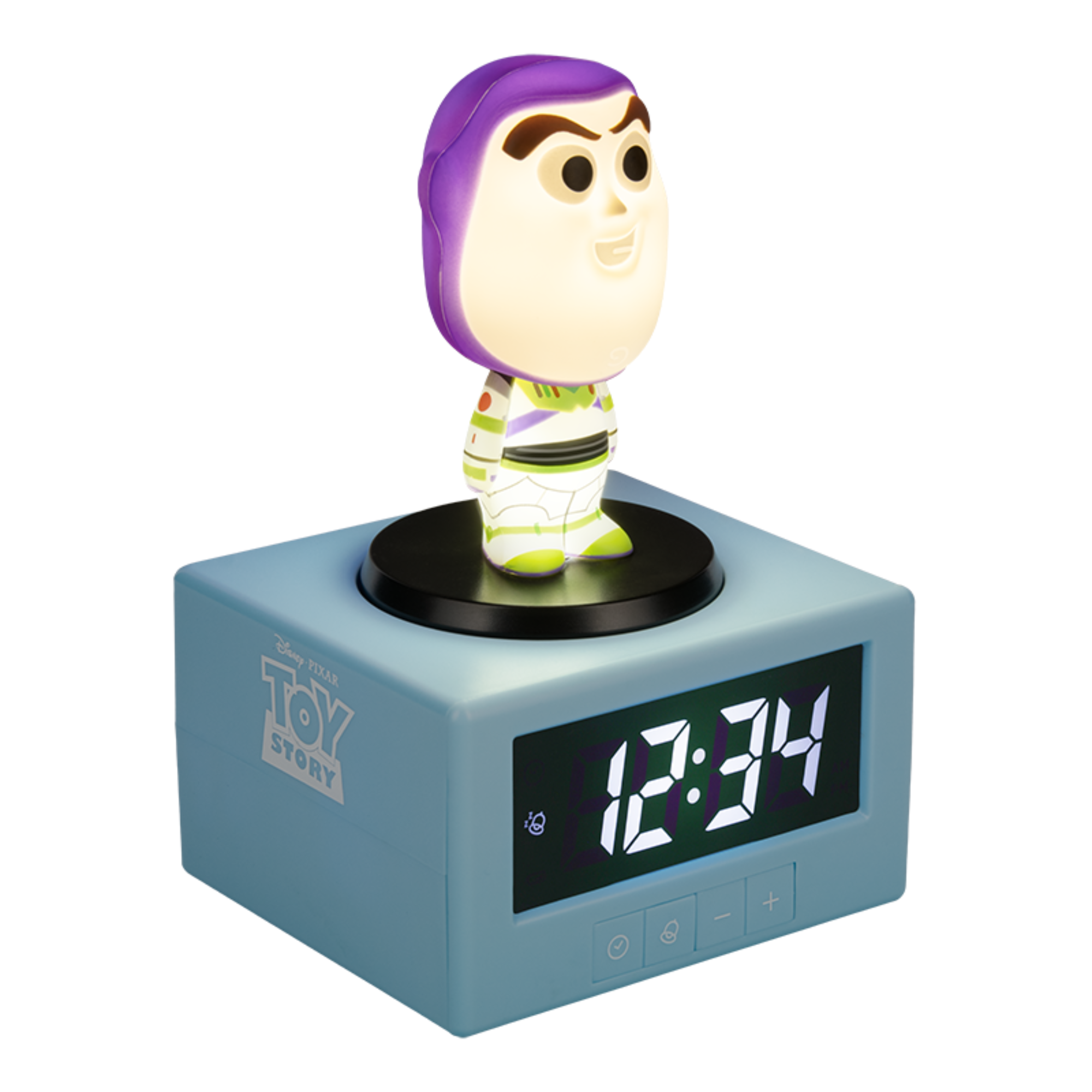 Despertador Buzz Lightyear con Luz Nocturna Reloj Digital Toy Story