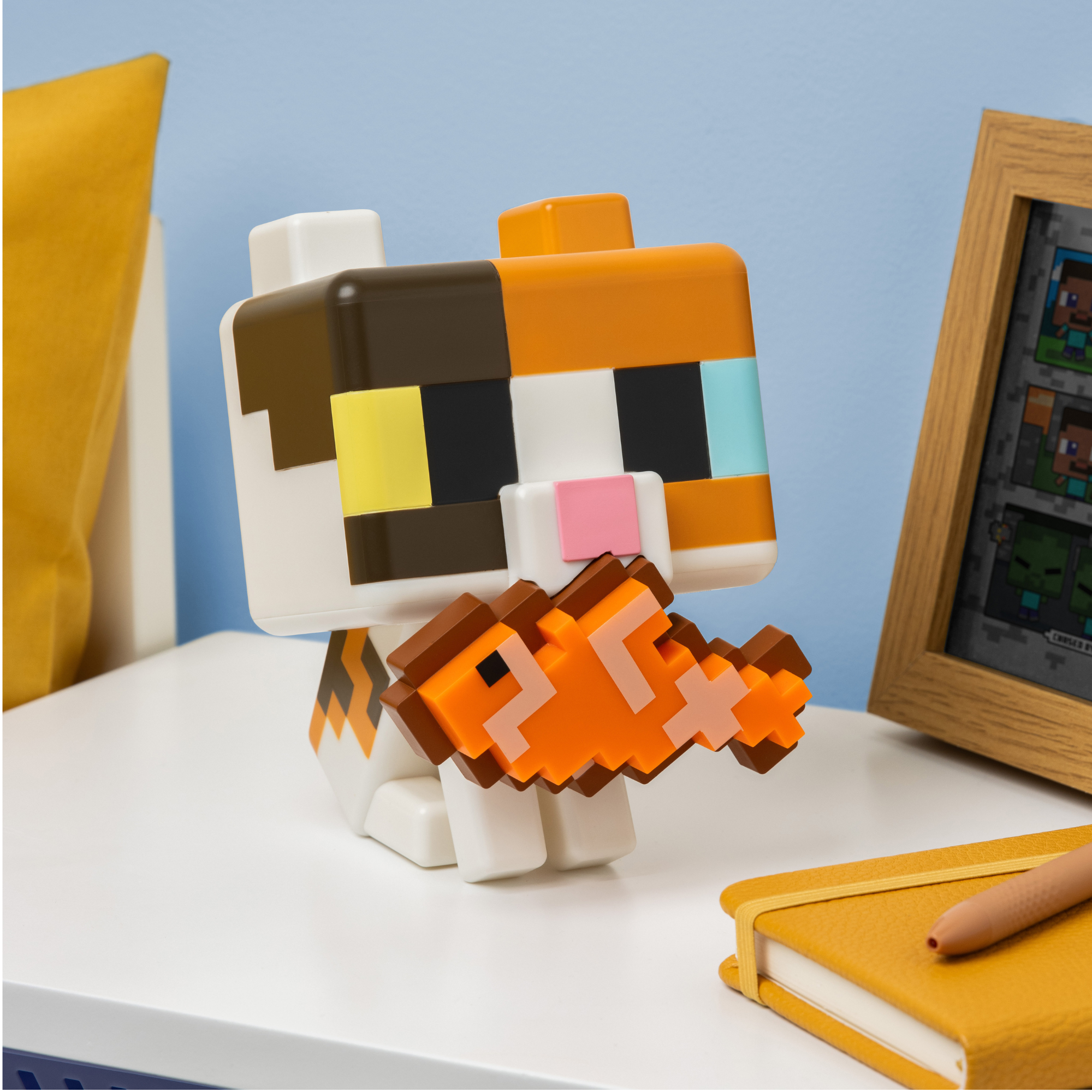 Lámpara Minecraft Cat GloBuddies LED