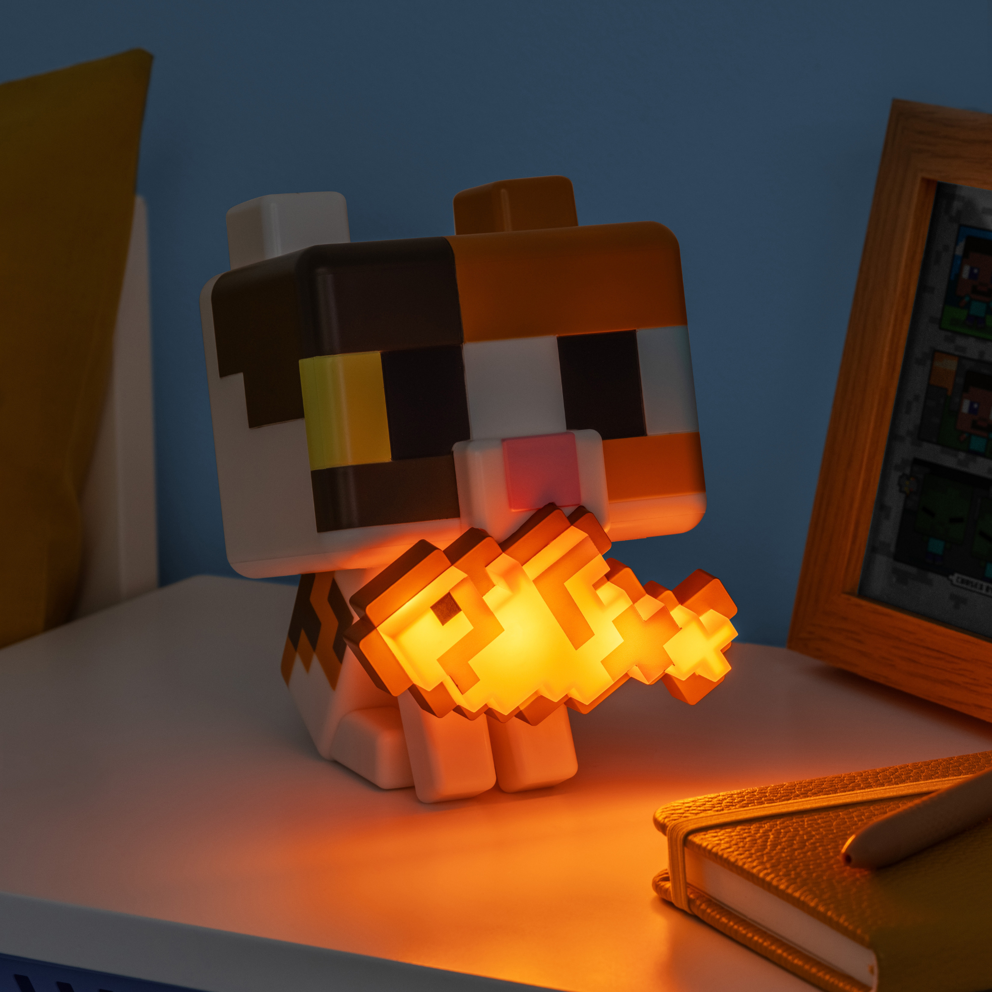 Lámpara Minecraft Cat GloBuddies LED