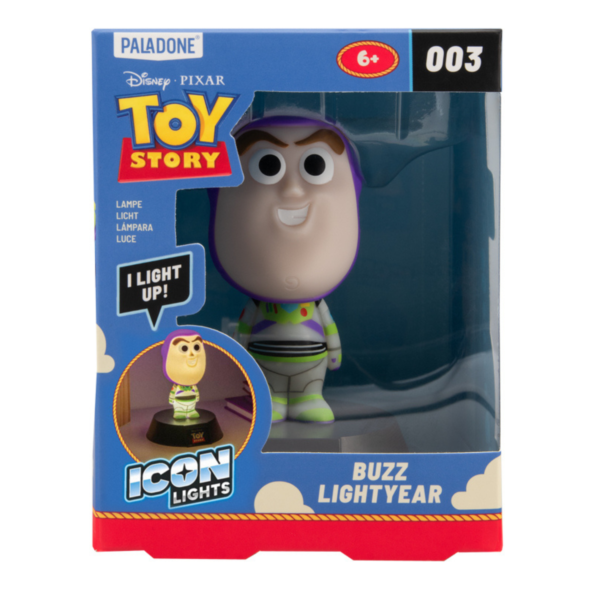 Lámpara Icon Buzz Lightyear LED Luz Nocturna Toy Story