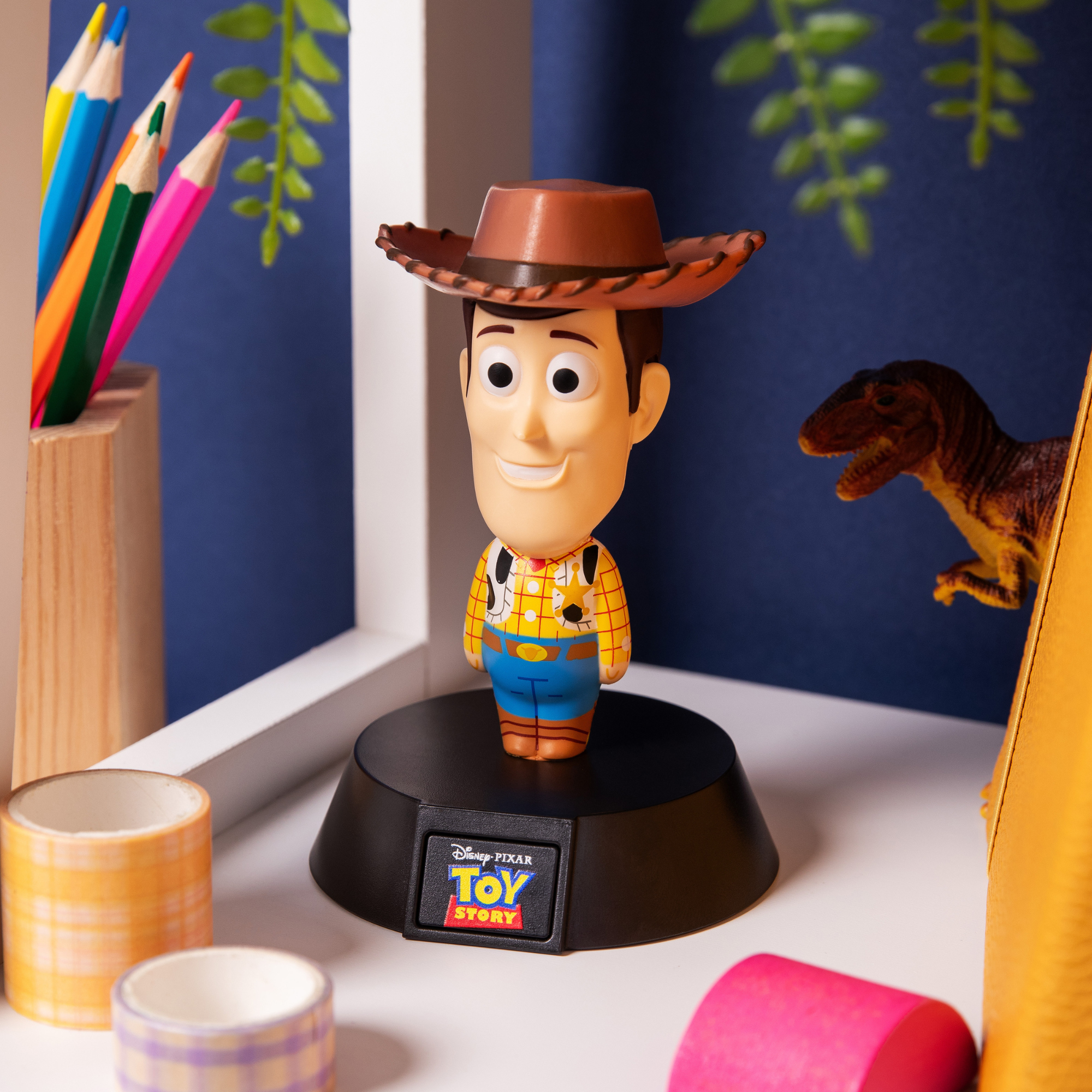 Lámpara Icon Woody Toy Story Luz Nocturna Disney Pixar