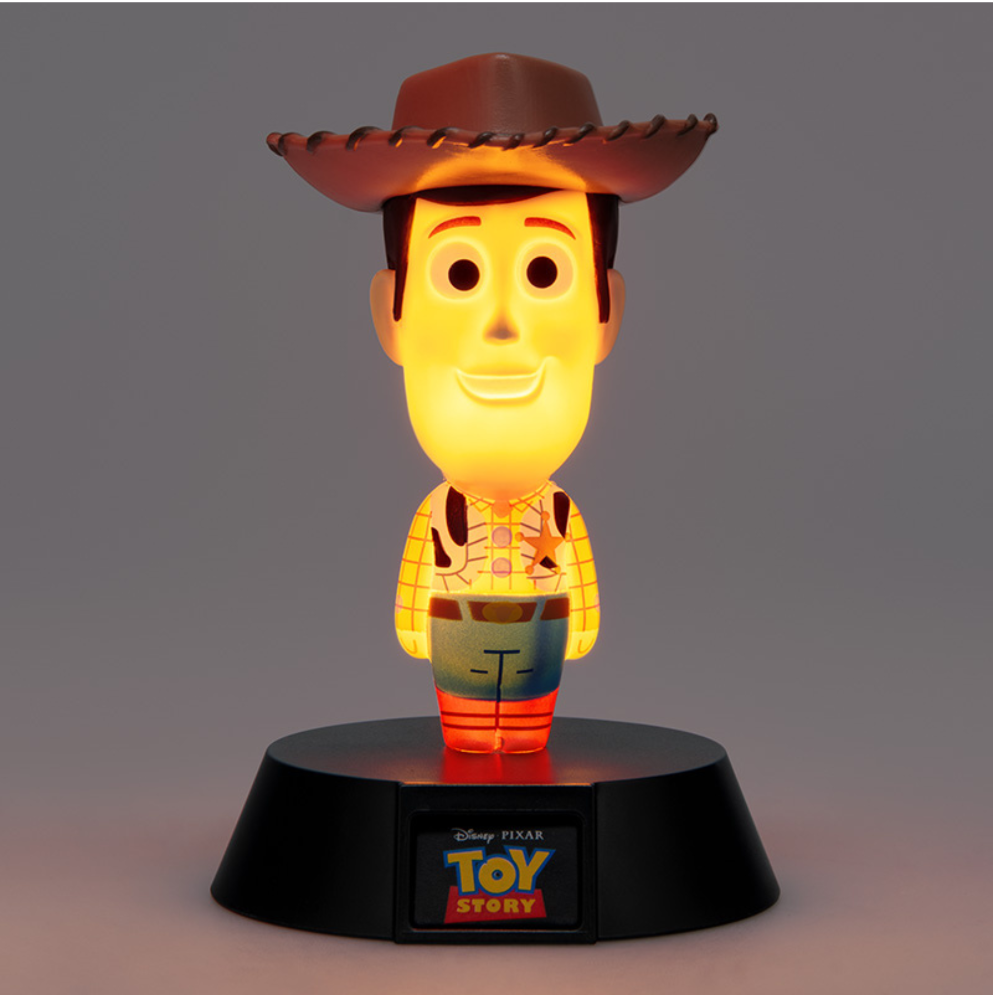Lámpara Icon Woody Toy Story Luz Nocturna Disney Pixar