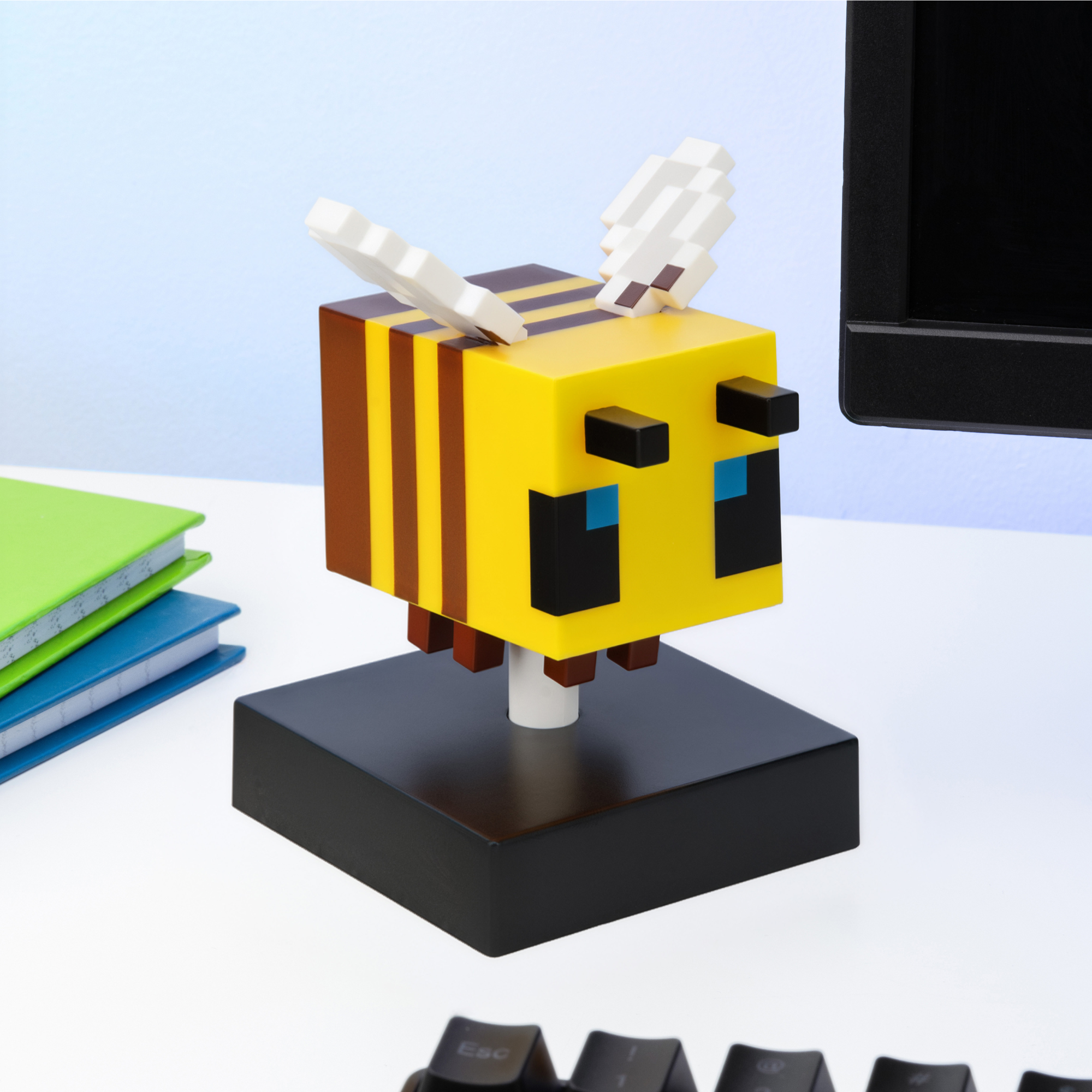 Lámpara Minecraft Icon Bee LED Luz Nocturna Abeja Coleccionable Oficial