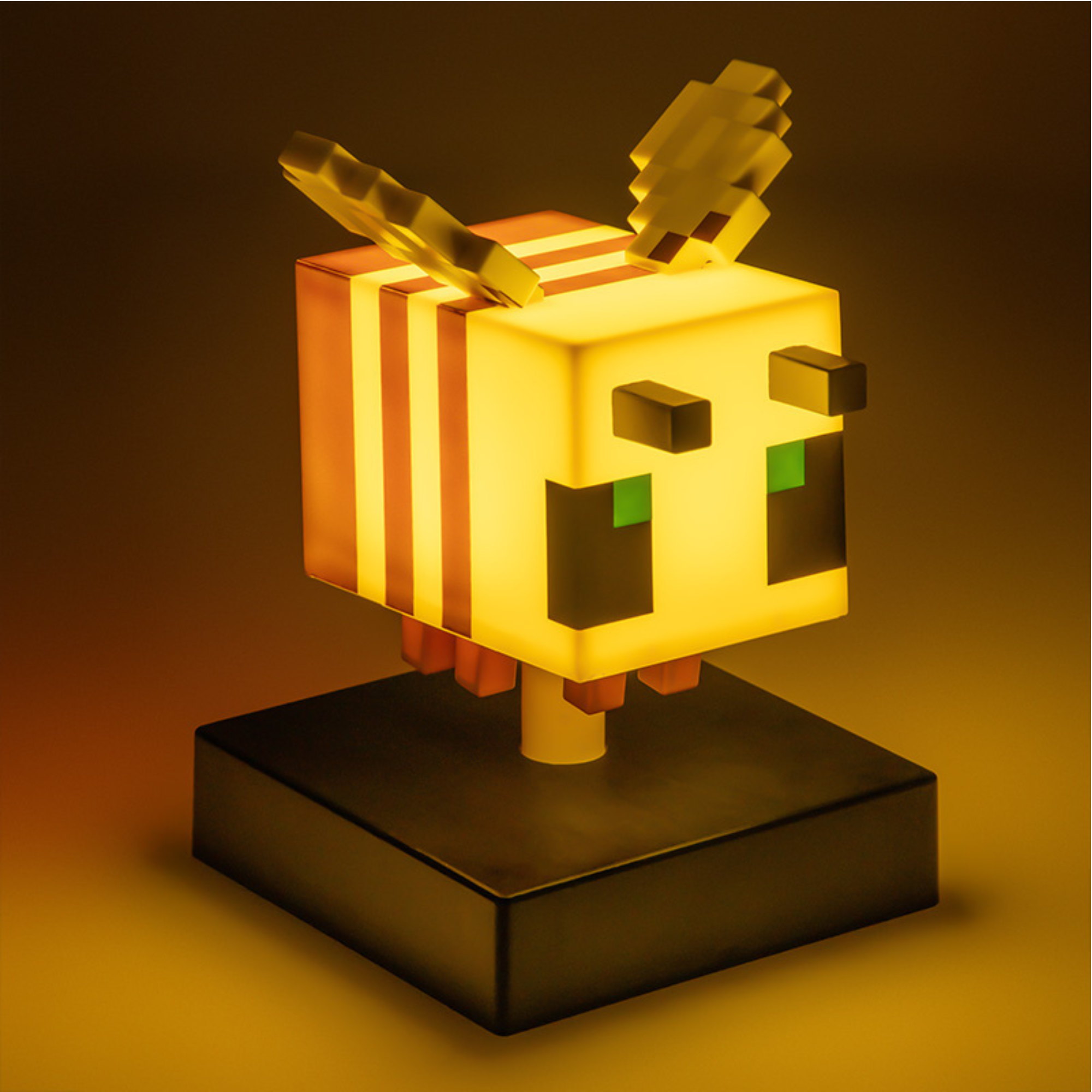 Lámpara Minecraft Icon Bee LED Luz Nocturna Abeja Coleccionable Oficial
