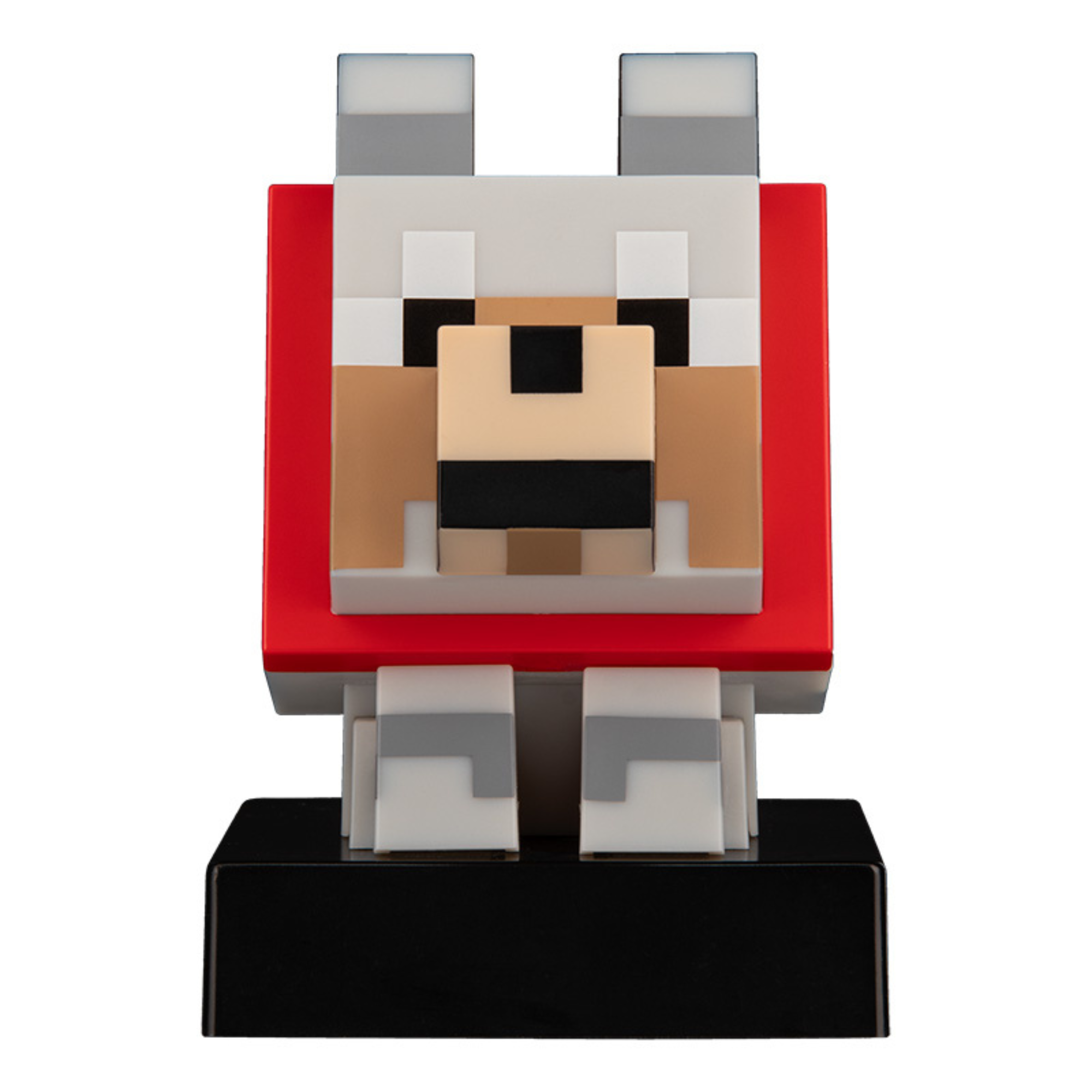 Lámpara Minecraft Icon Wolf LED Luz Nocturna Lobo Coleccionable Oficial