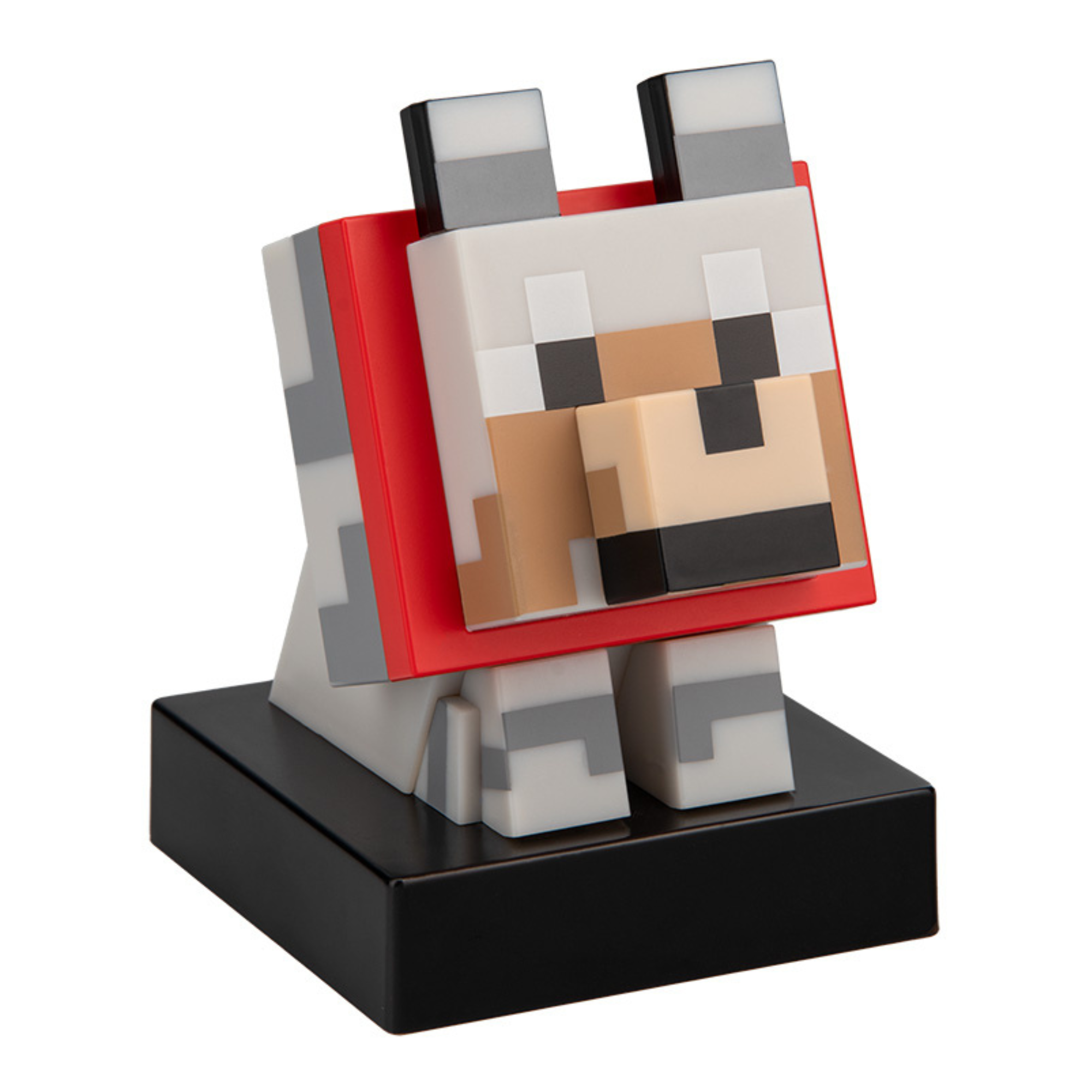 Lámpara Minecraft Icon Wolf LED Luz Nocturna Lobo Coleccionable Oficial