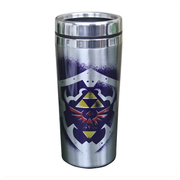 Taza de Viaje The Legend of Zelda Link y Hylian Shield 386 ml Acero Inoxidable