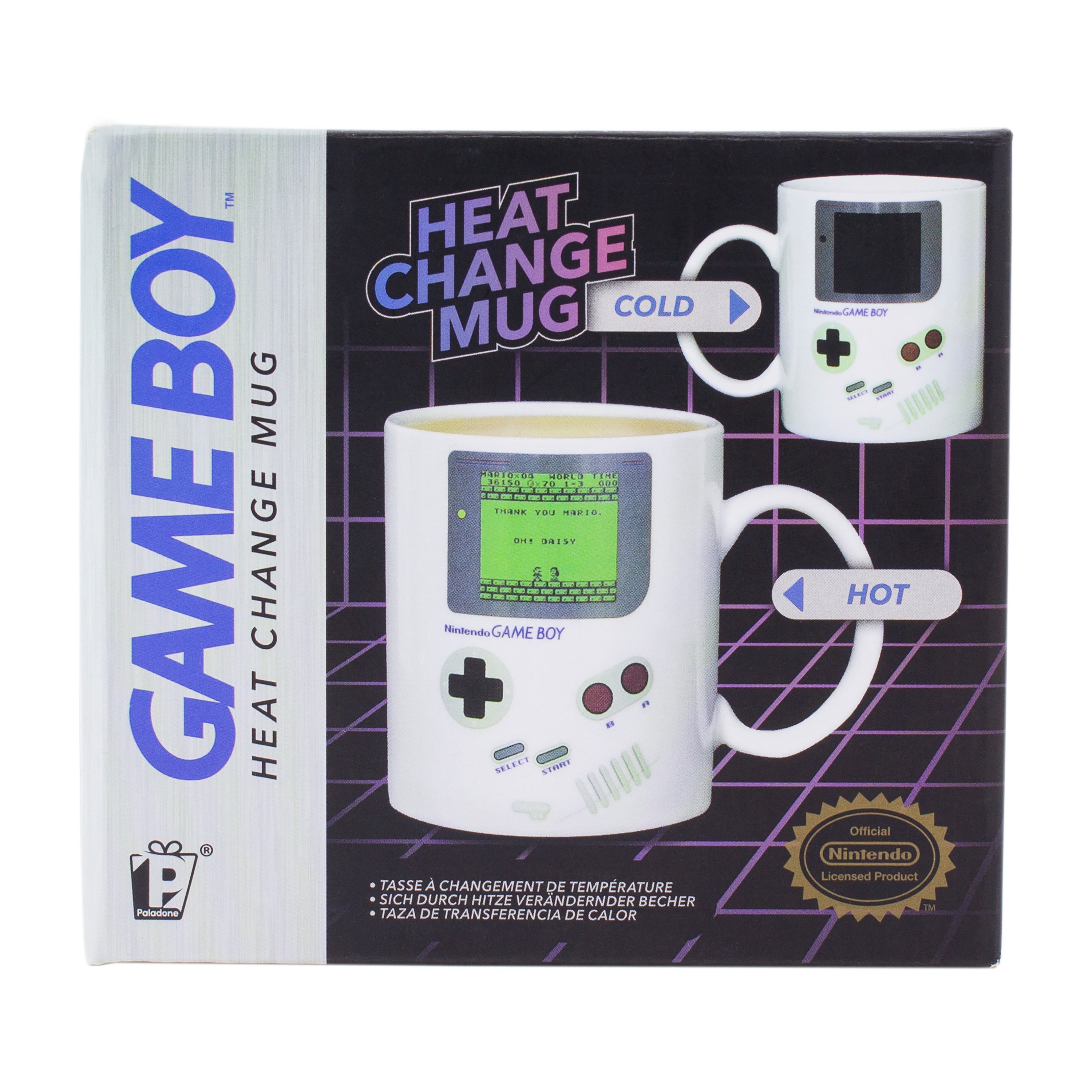 Taza Mágica Game Boy de Nintendo Activación por Calor Original - Fan Army