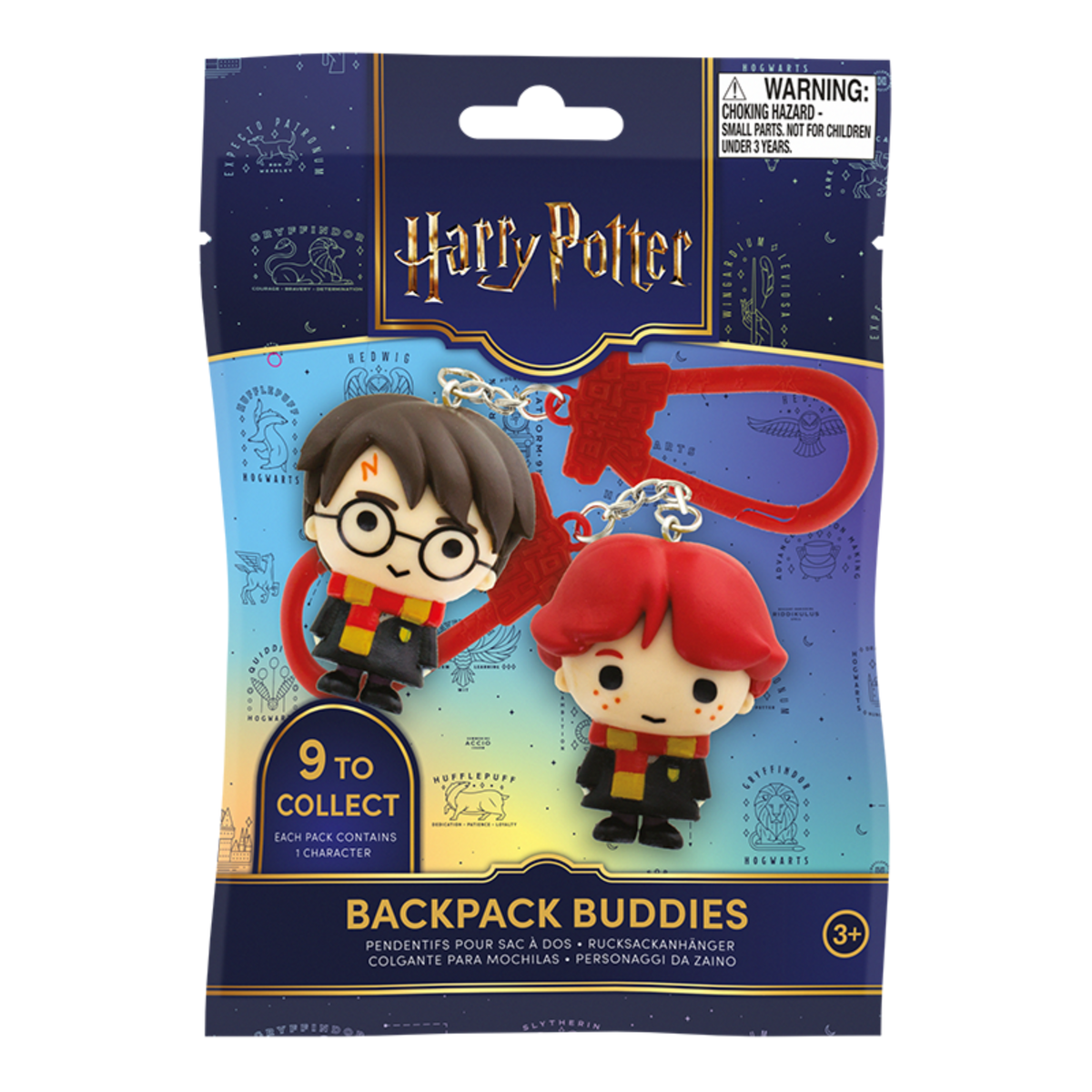 Figura Llavero Sorpresa Harry Potter Backpack Buddies Blind Bag Coleccionable