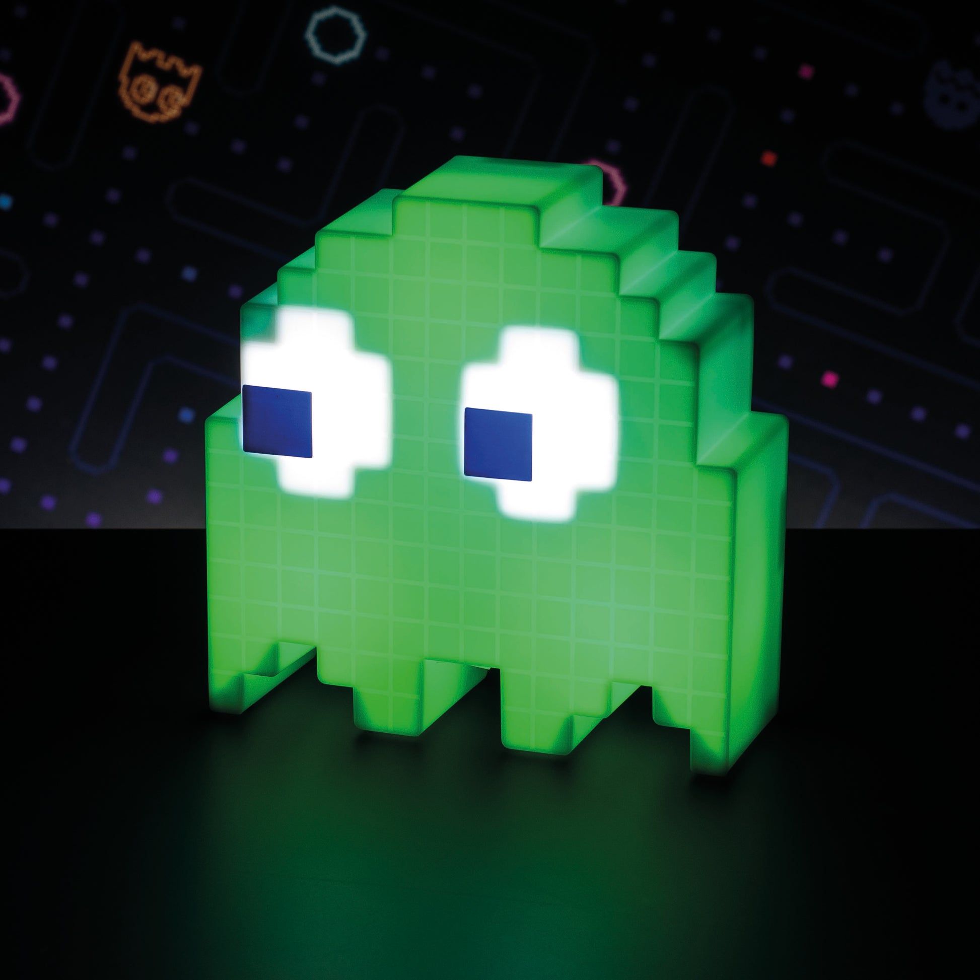 Lámpara Pac-Man Ghost con Luces de Colores Luz de Noche Original - Fan Army