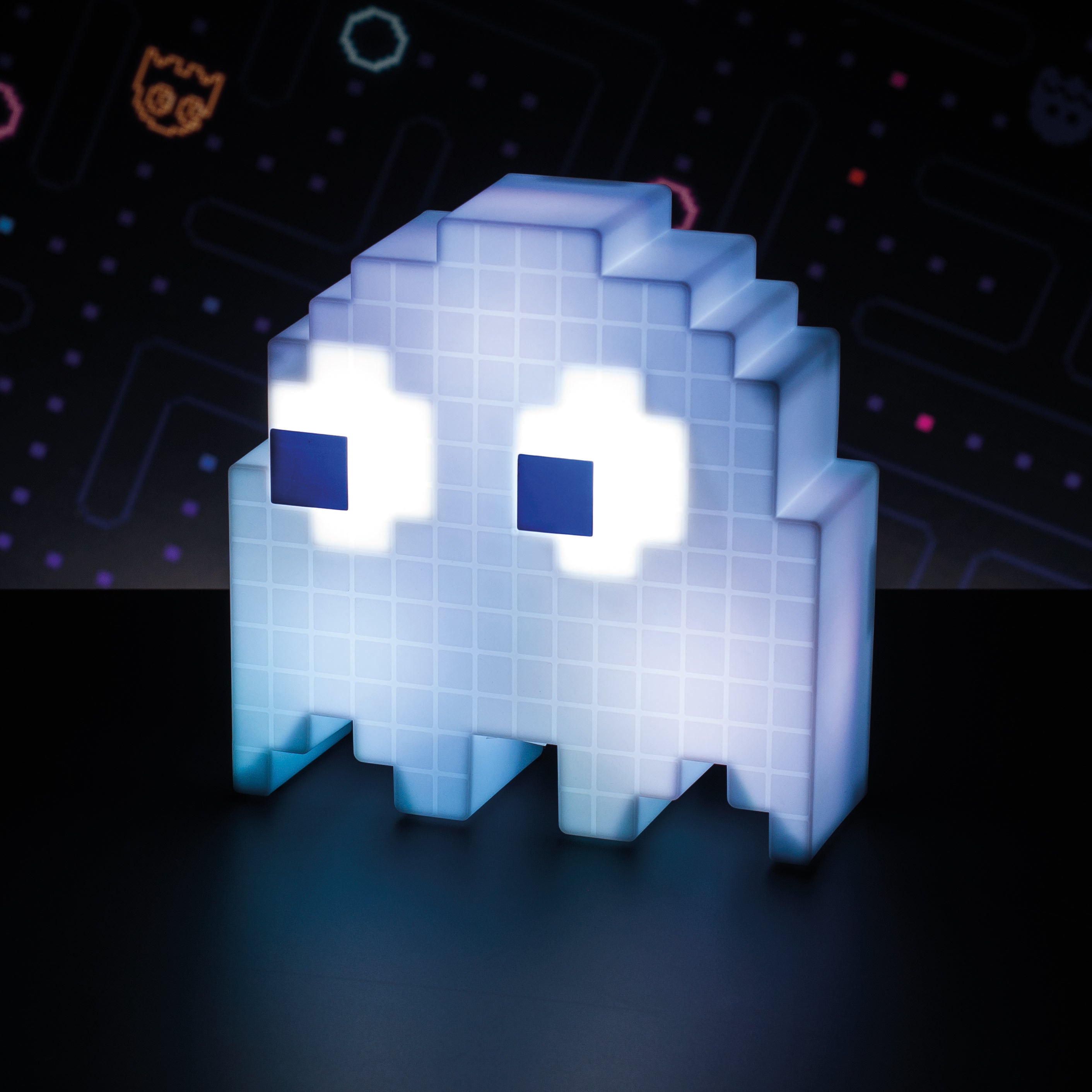 Lámpara Pac-Man Ghost con Luces de Colores Luz de Noche Original - Fan Army