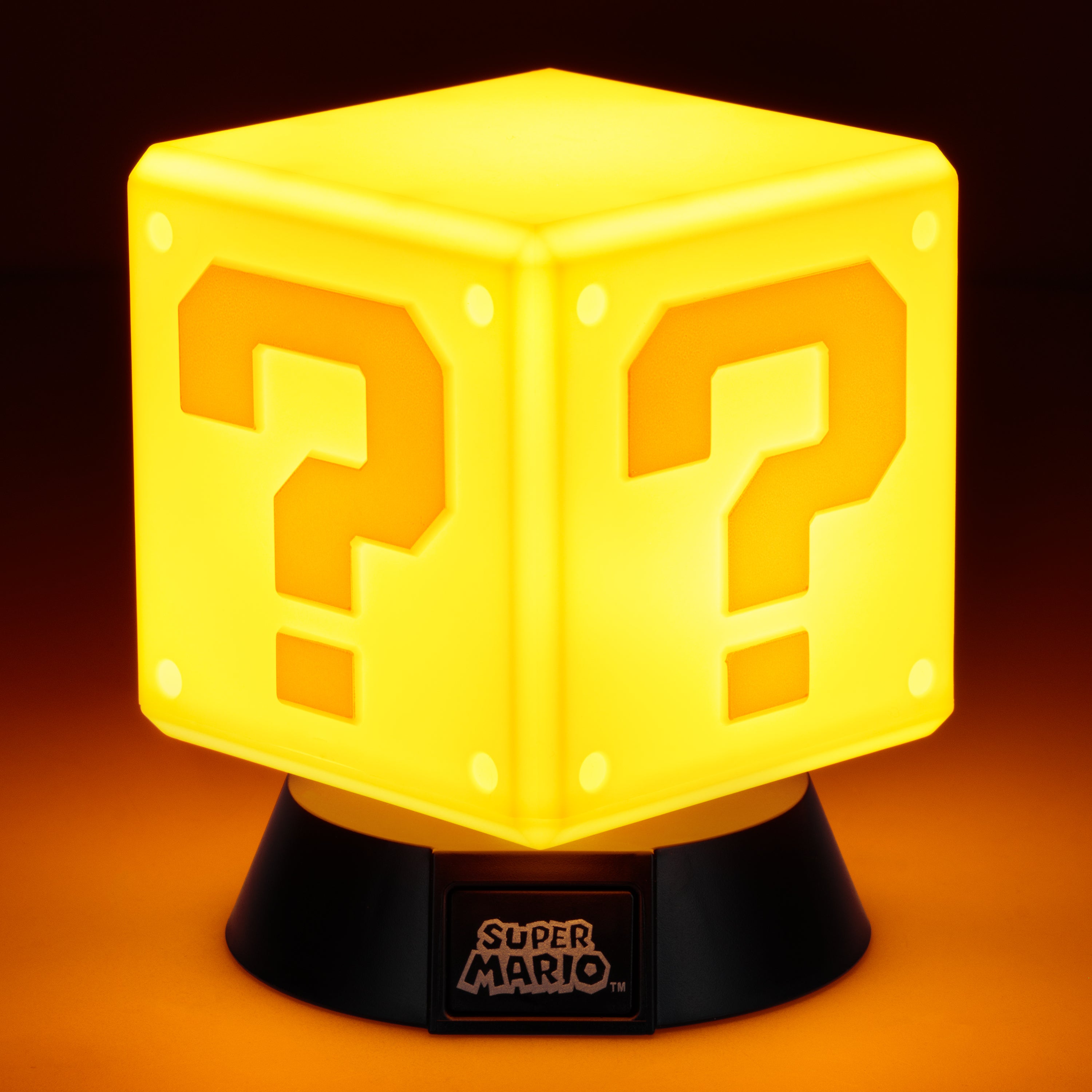 Lámpara Super Mario Icon Signo de Interrogación Luz de Noche Original - Fan Army